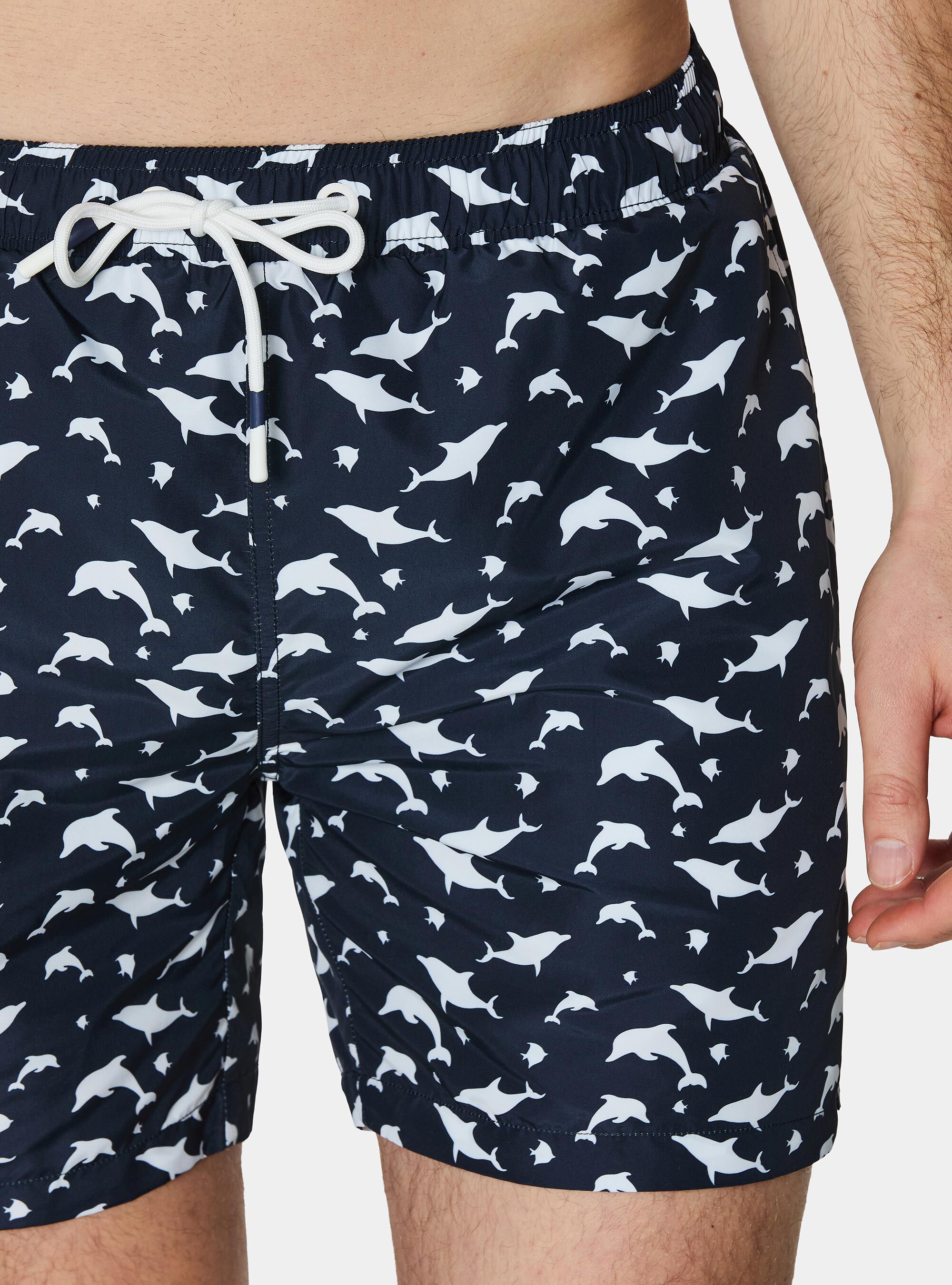 Costume da bagno con stampa fantasia pesci