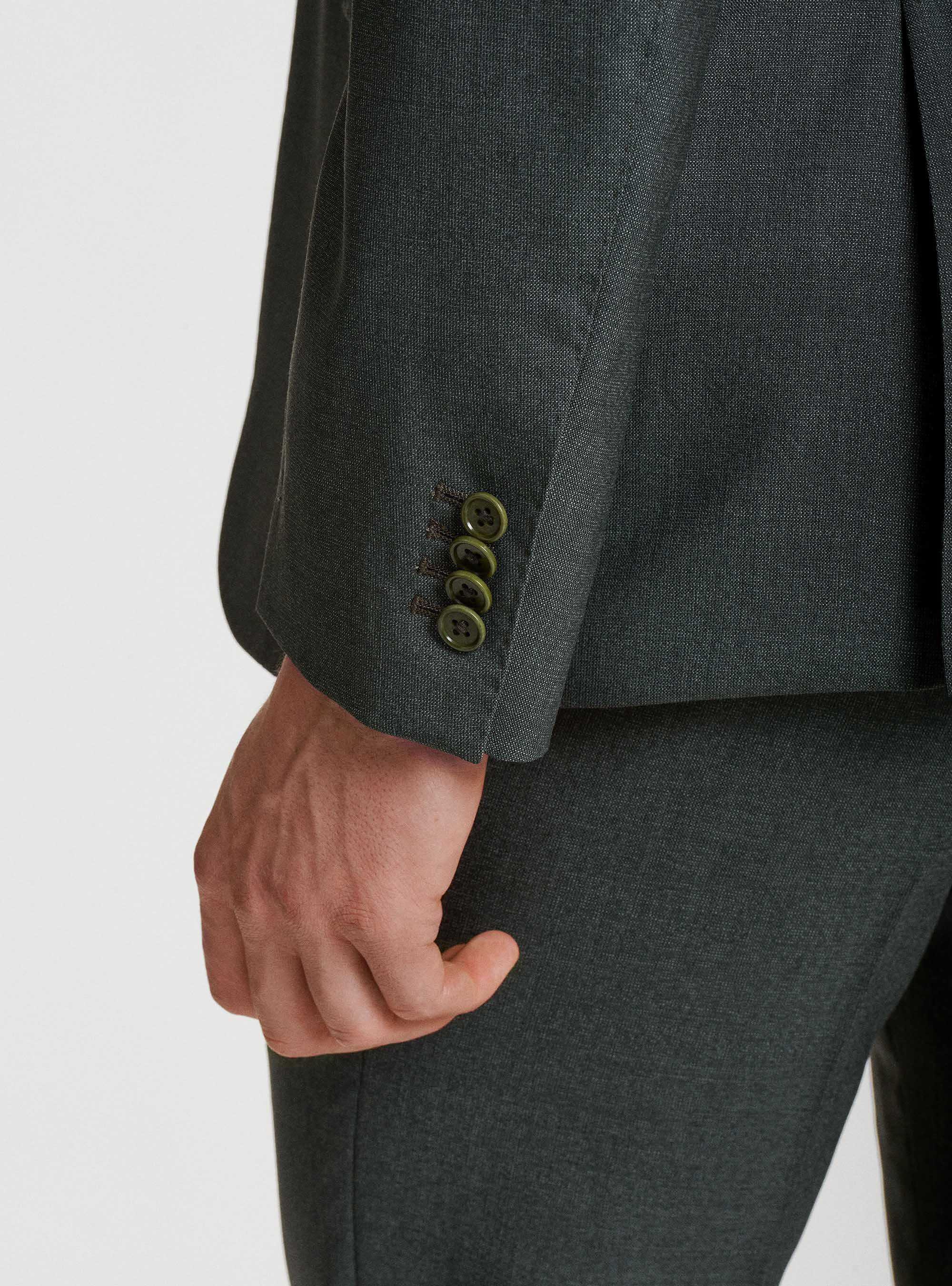 Pure wool suit blazer Vitale Barberis Canonico, GREEN