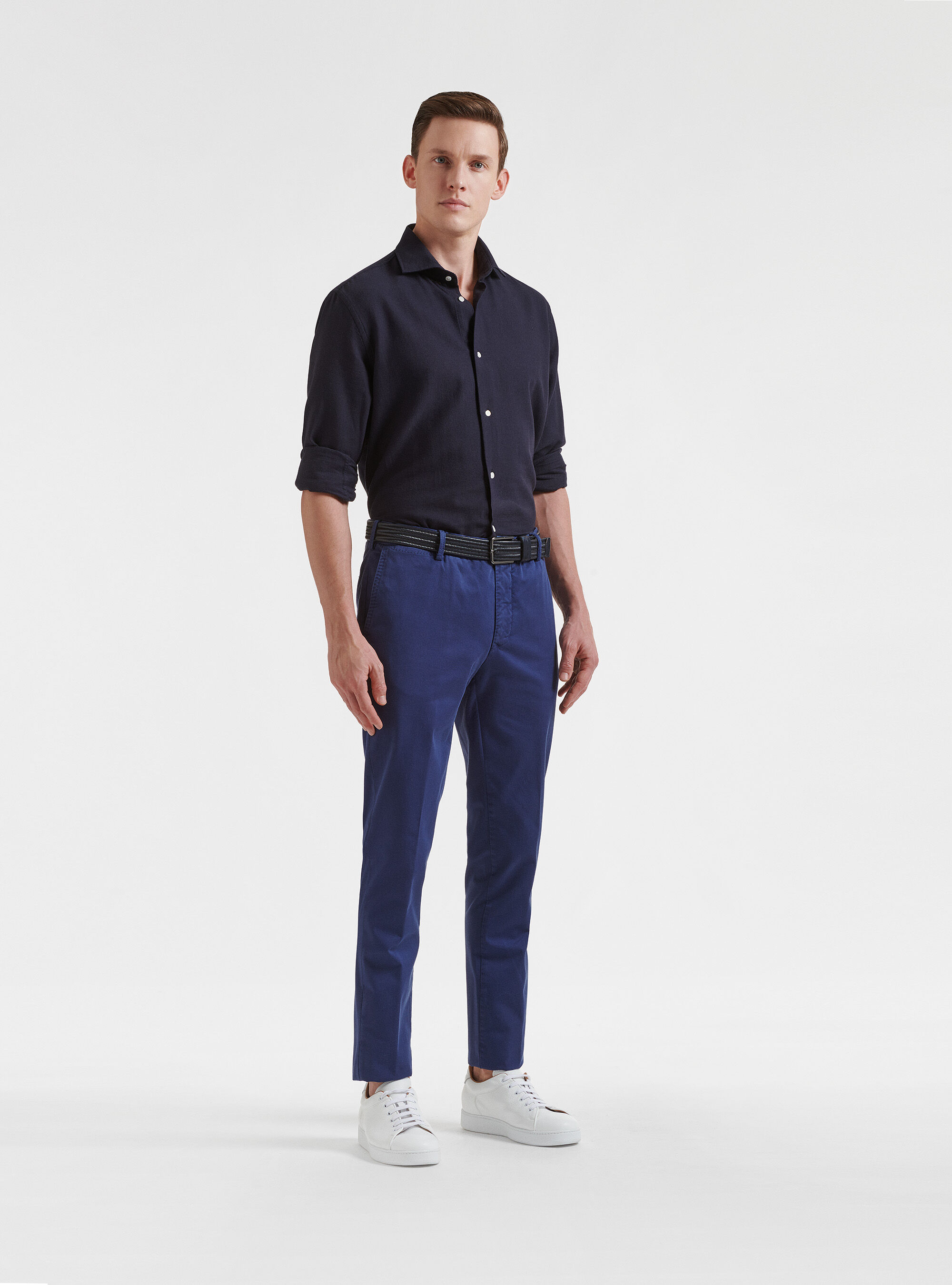 Hemd mit chino hose
