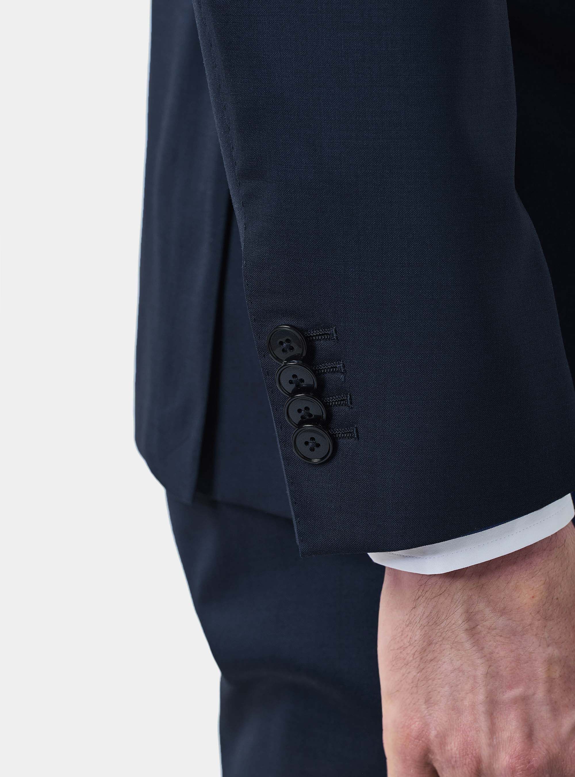 Blazer en laine mélangée homme clearance