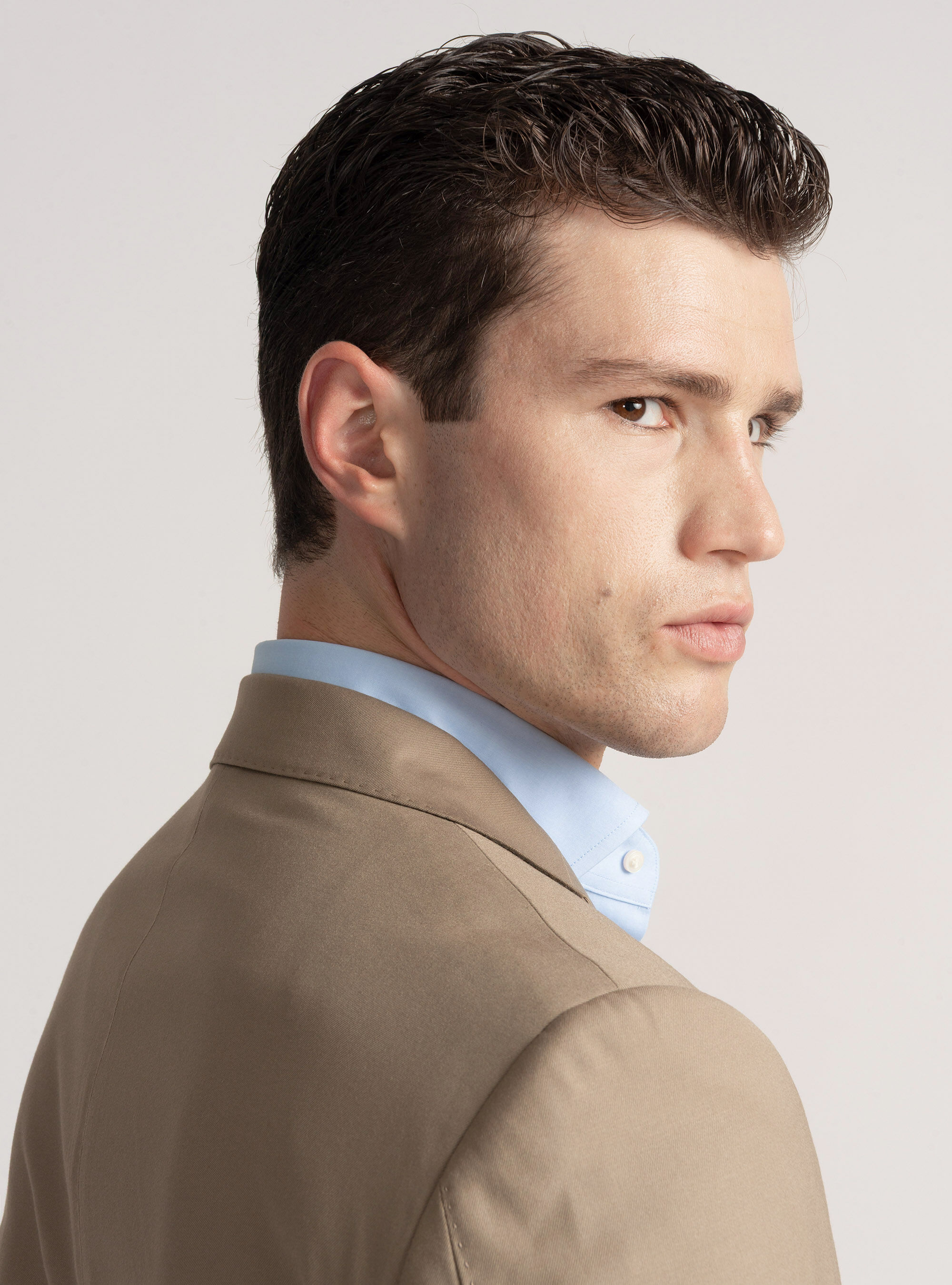 Americana de traje slim fit, BARRO