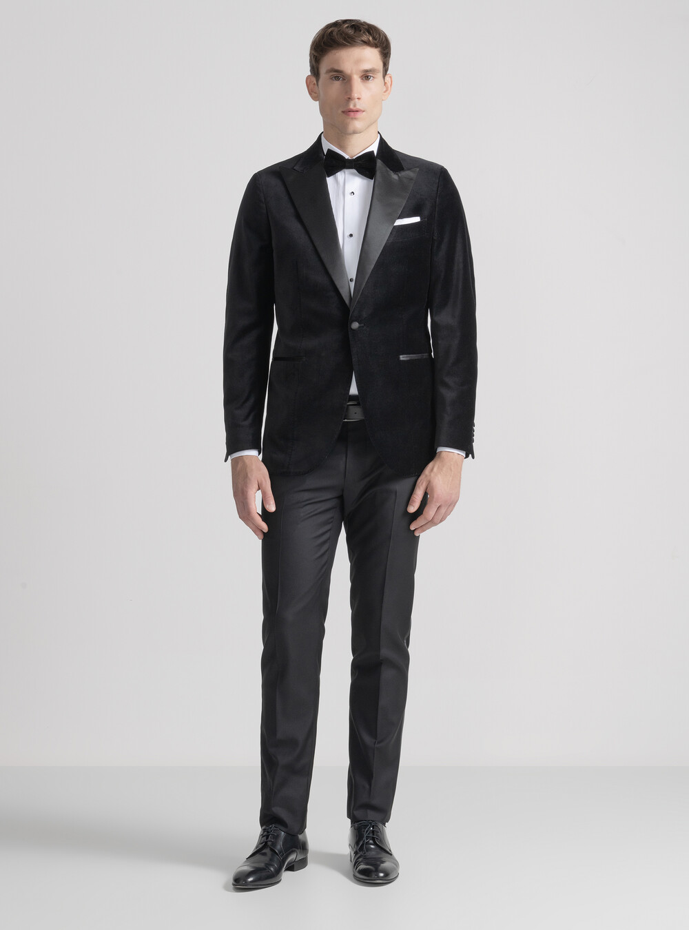 Smoking Pantalon Terciopelo Negro Hombre Smoking En Terciopelo