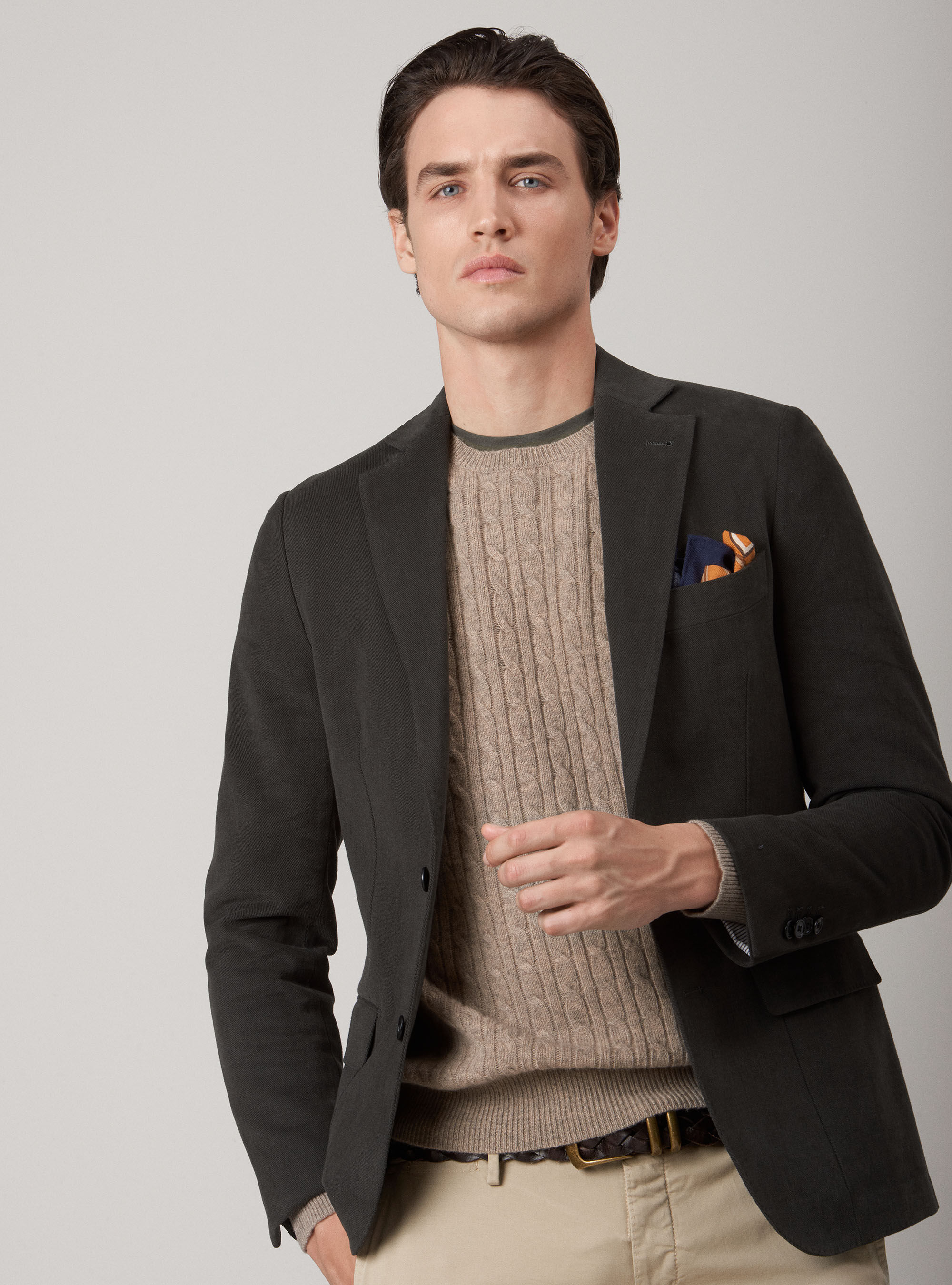 giacca di cotone uomo