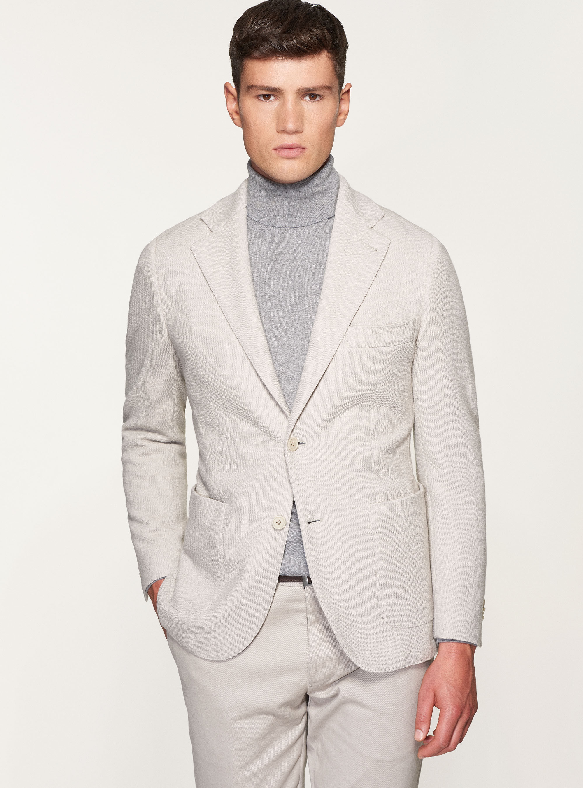 Off white wool best sale blazer