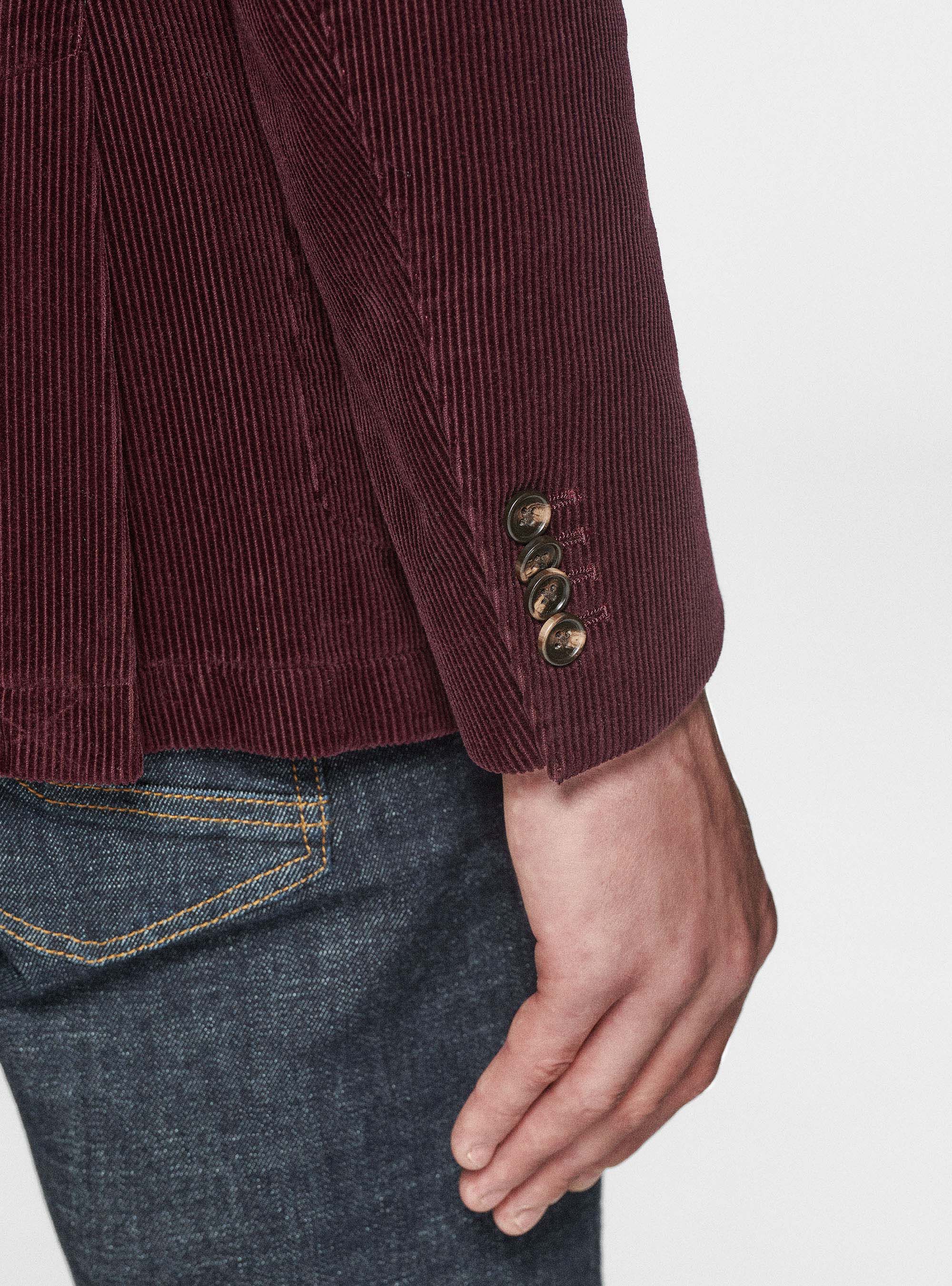 Corduroy blazer
