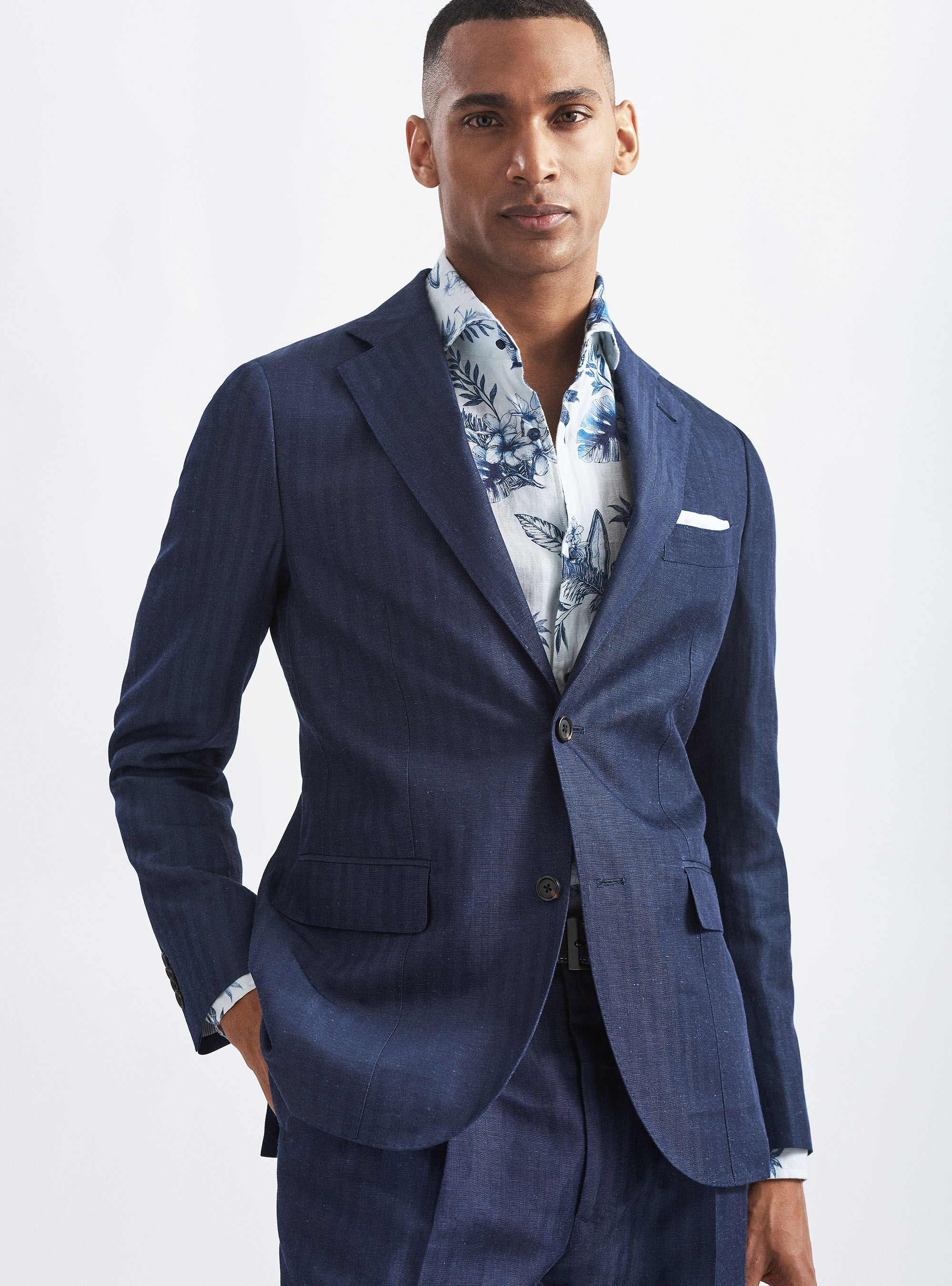 Vestito lino uomo top