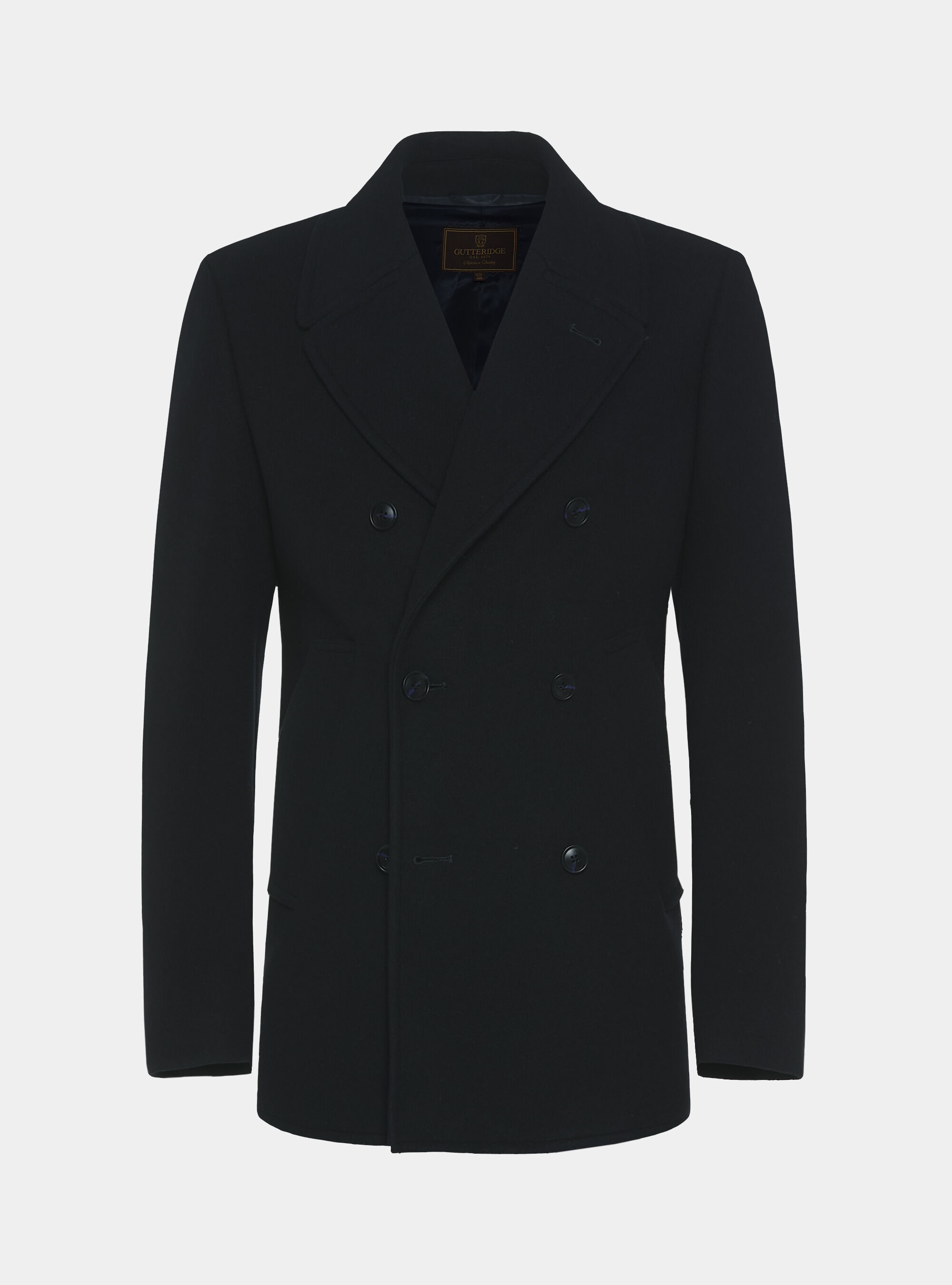 Slim peacoat cheap