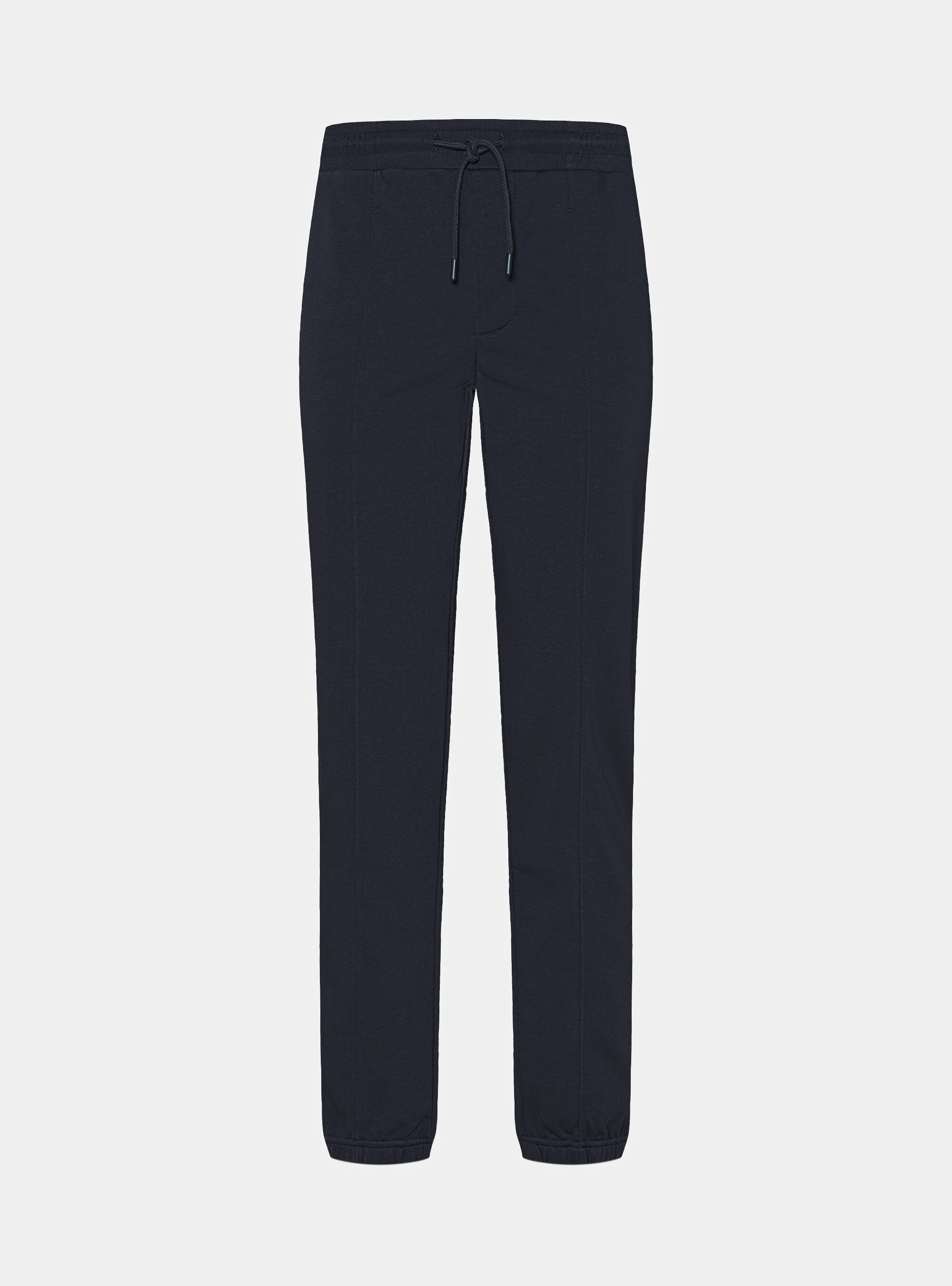Pantaloni in felpa in misto cotone, BLU NAVY