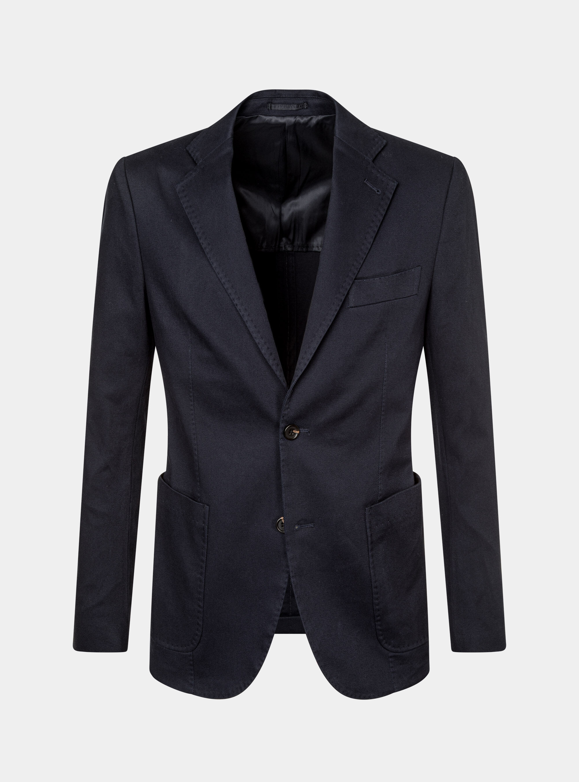 Frosted cotton blazer