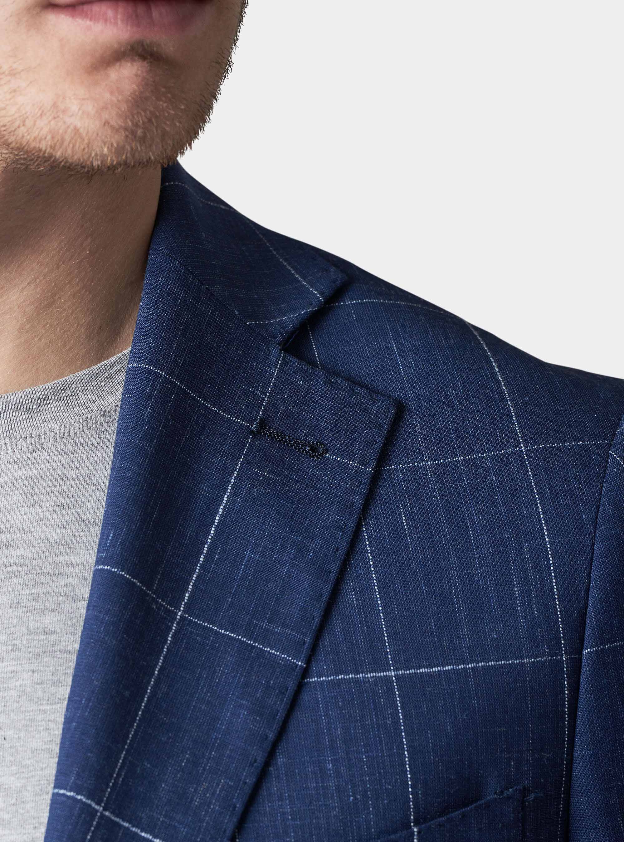 Abito overcheck in lana e lino stretch | Gutteridge | SALDI PRIVATI Uomo