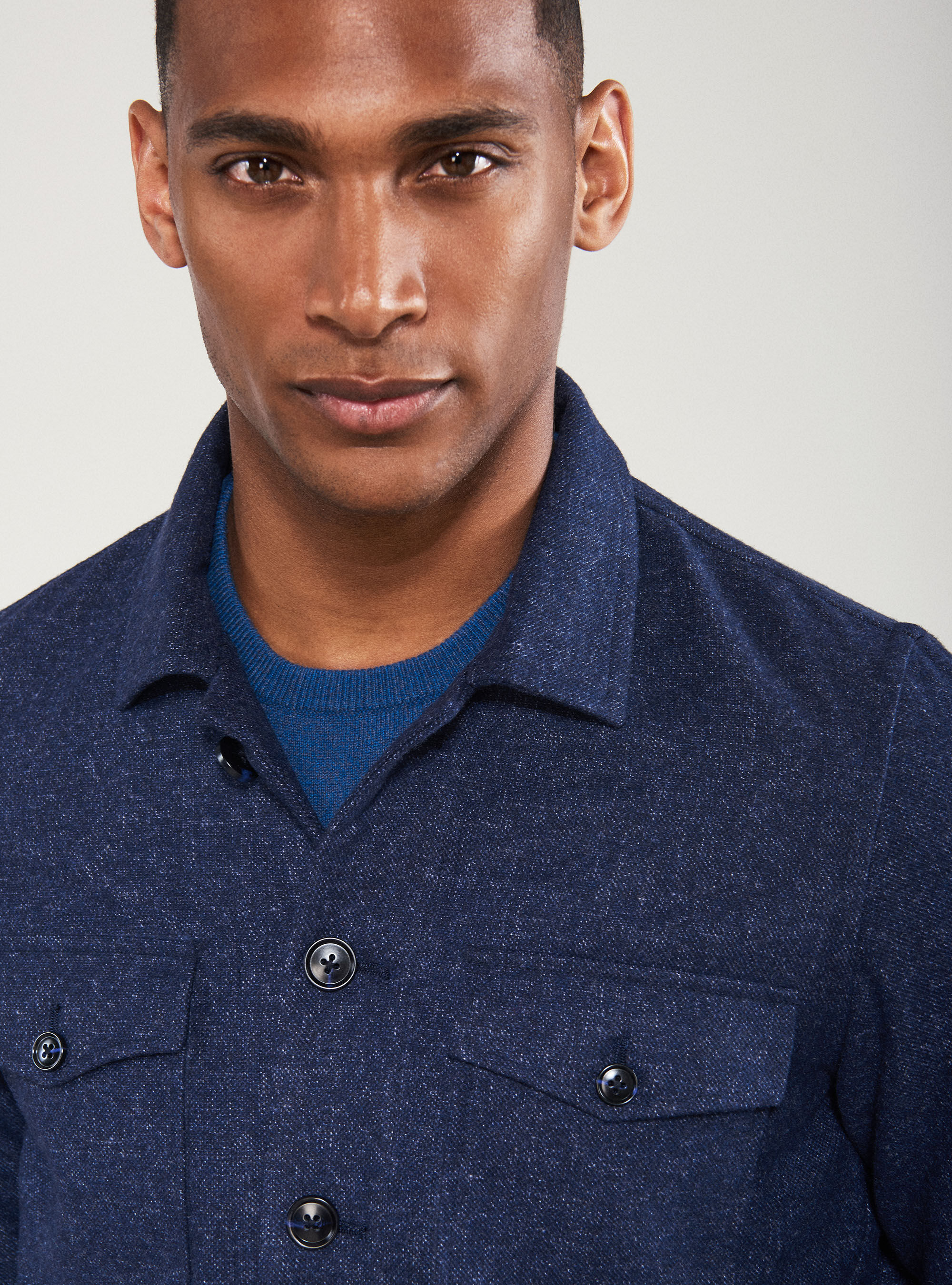 Mens blue worker jacket on sale