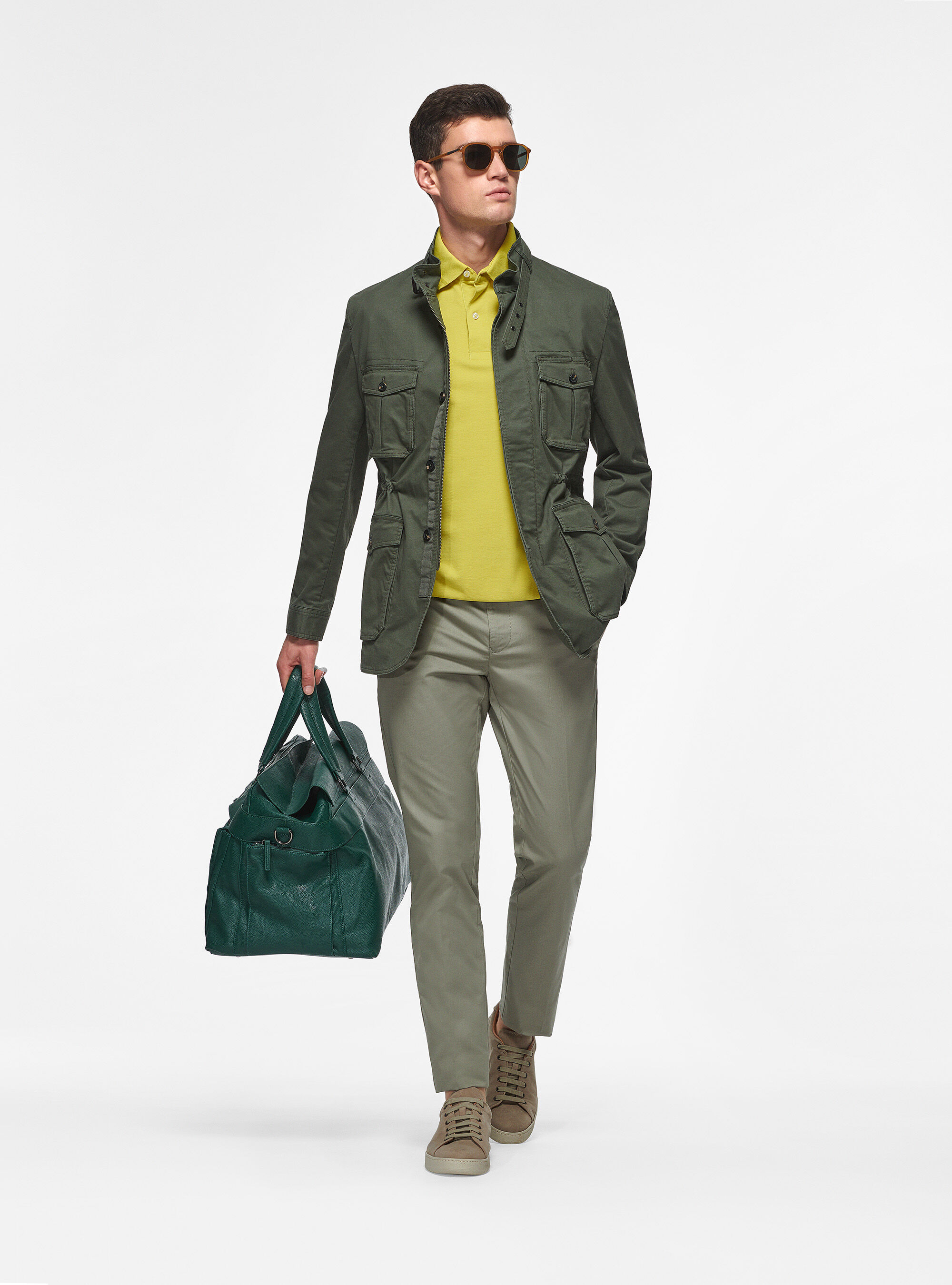 Twill field jacket hot sale