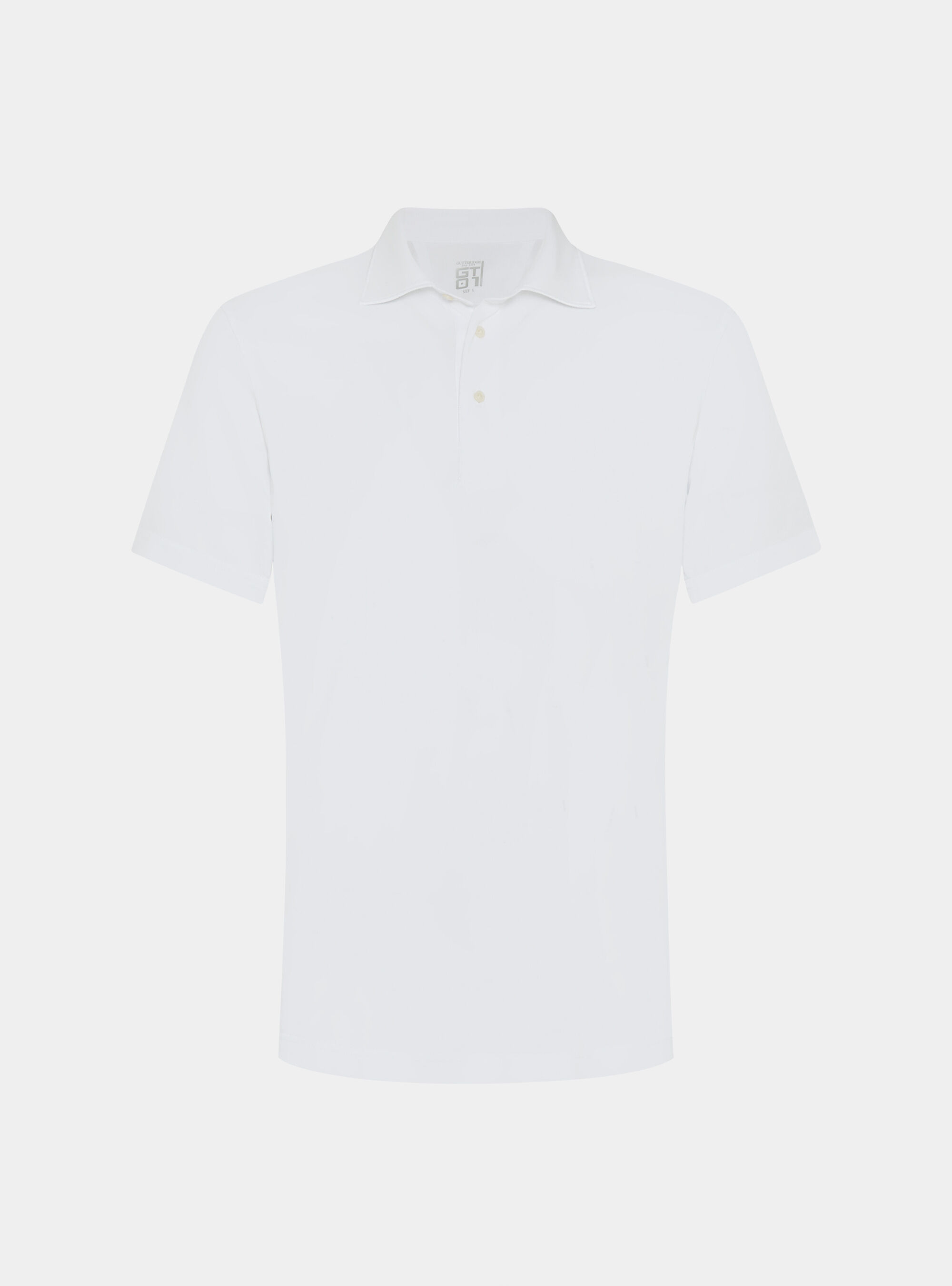 Polo en piqu&eacute; extensible GT01, BLANC