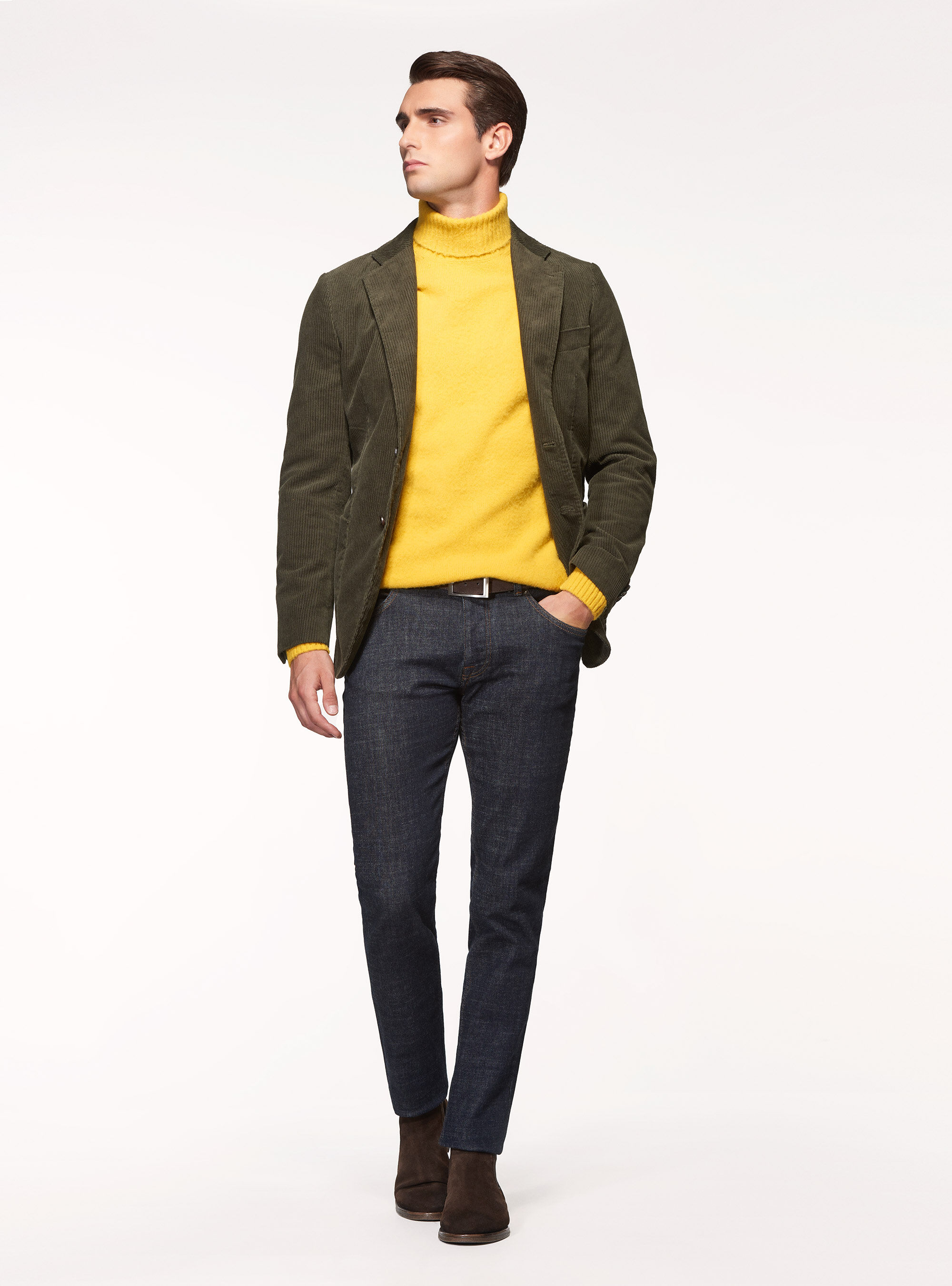 Yellow corduroy blazer cheap