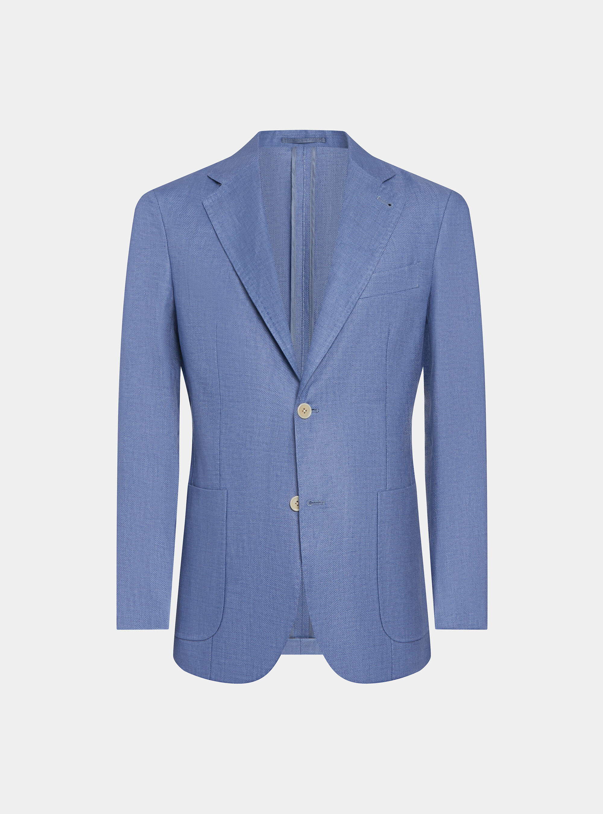 Pure linen hopsack blazer GutteridgeEU Men s Blazers