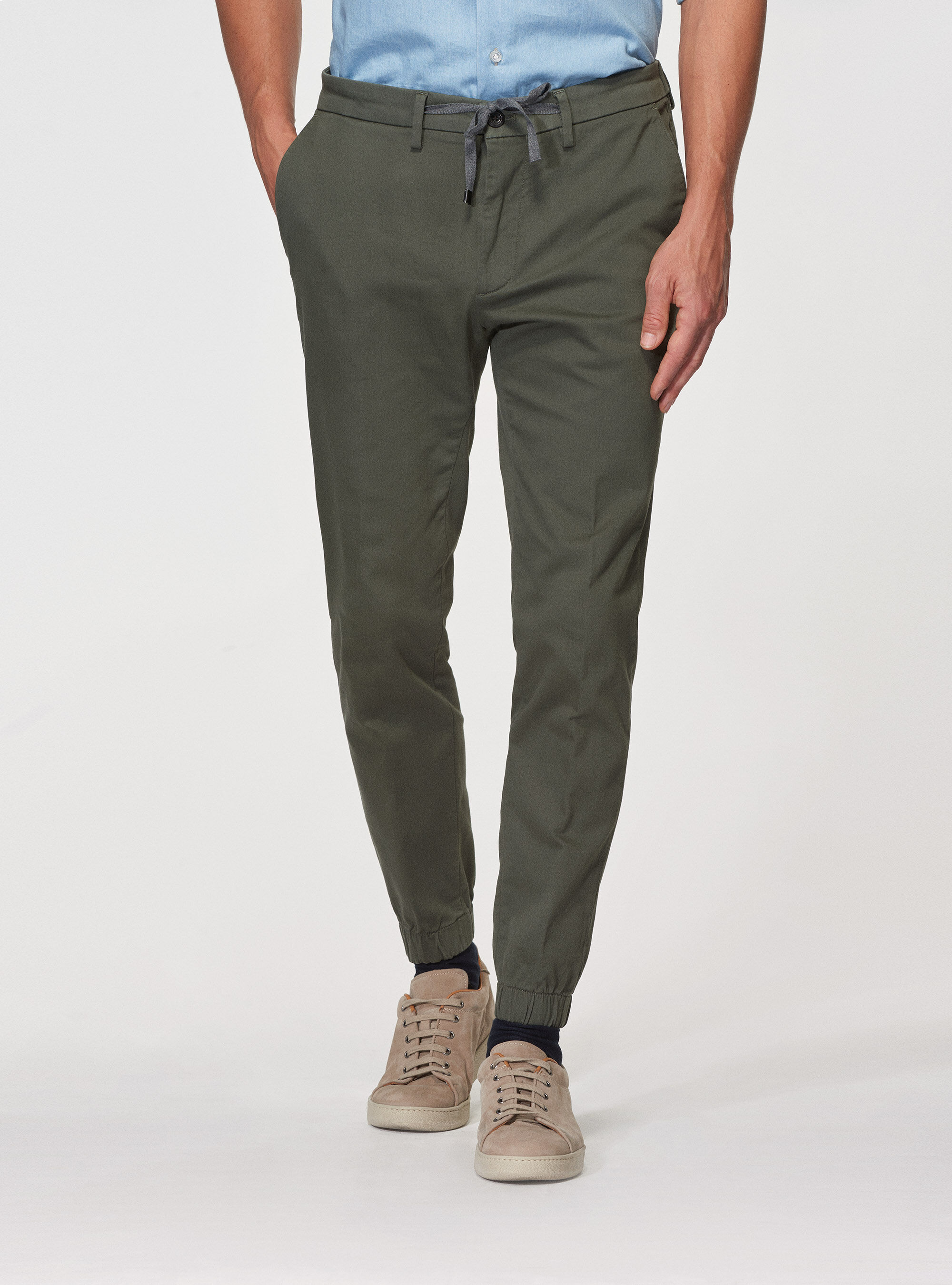Chino twill drawcord new arrivals jogger pants