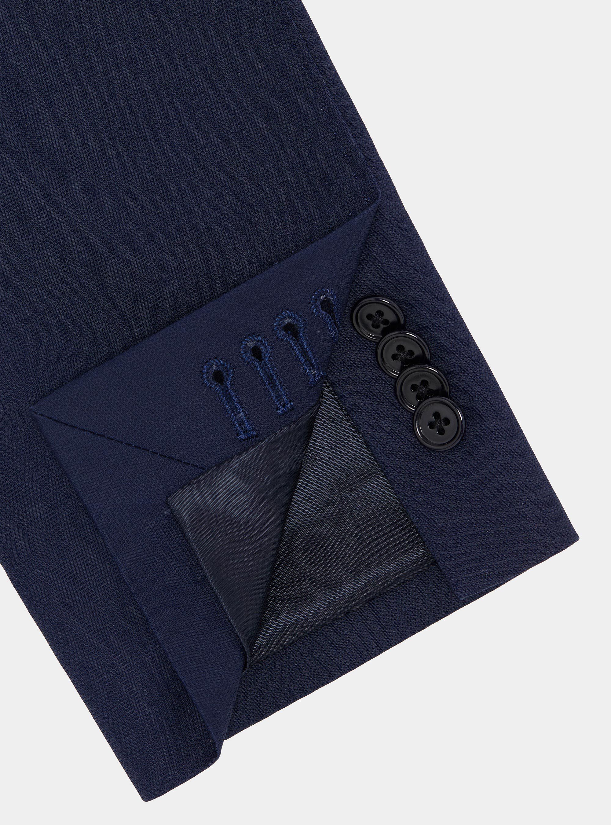 Giacca abito in cotone, BLU NAVY