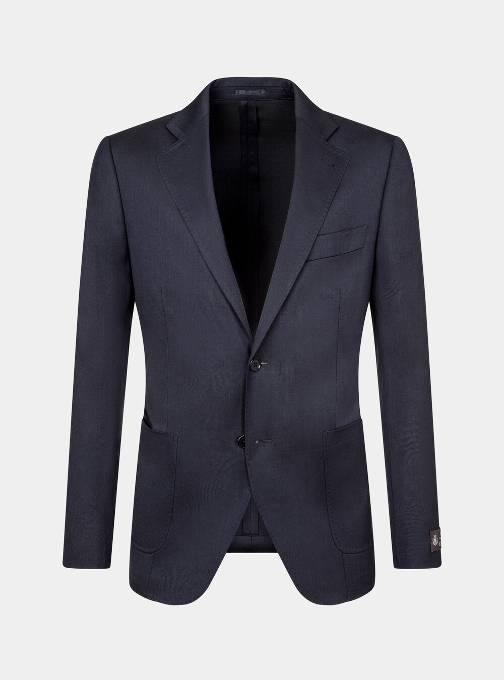 Travel blazer in pure stretch wool - Main Image