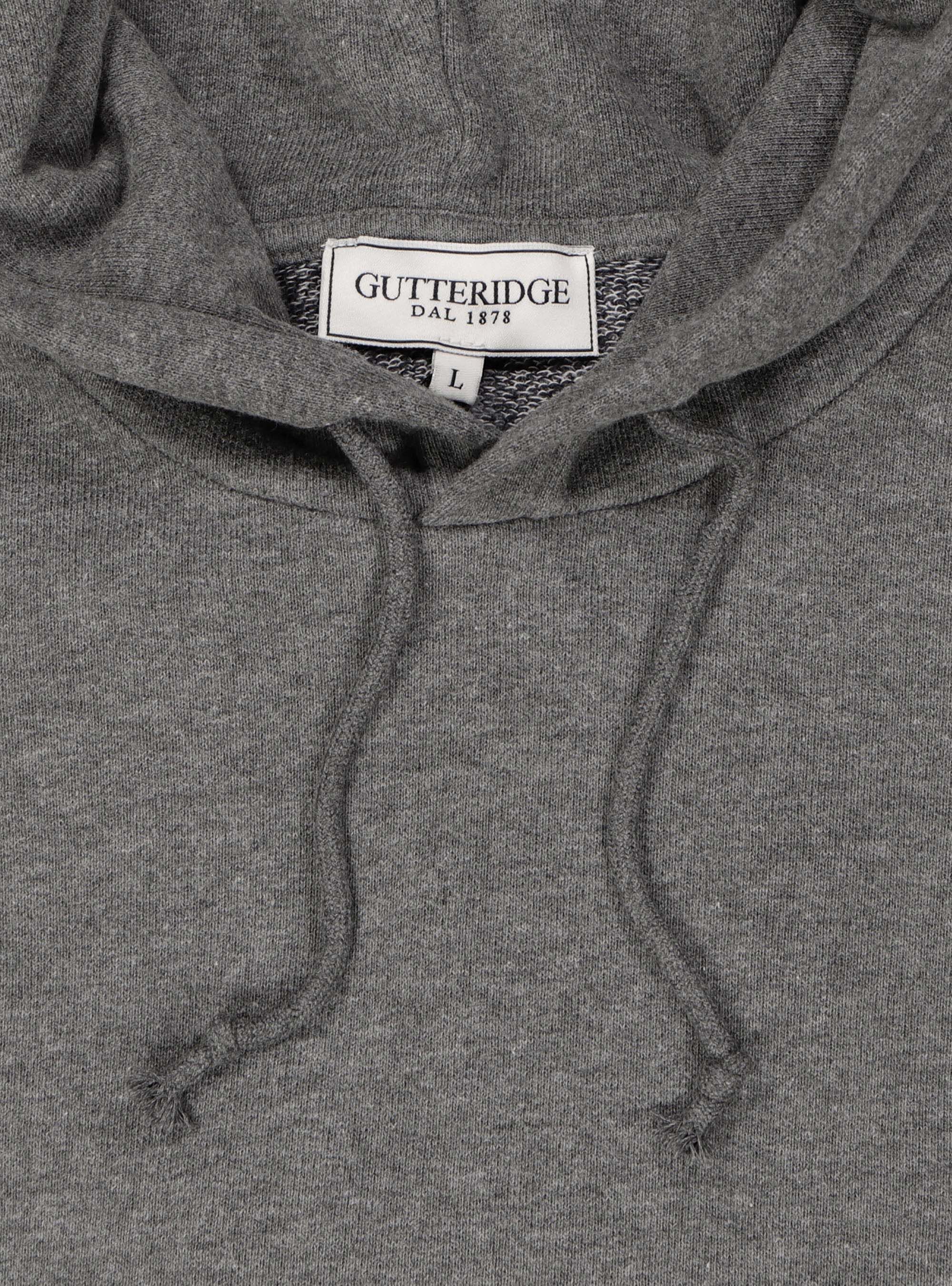 Sudadera con capucha de algod&oacute;n, GRIS MARENGO