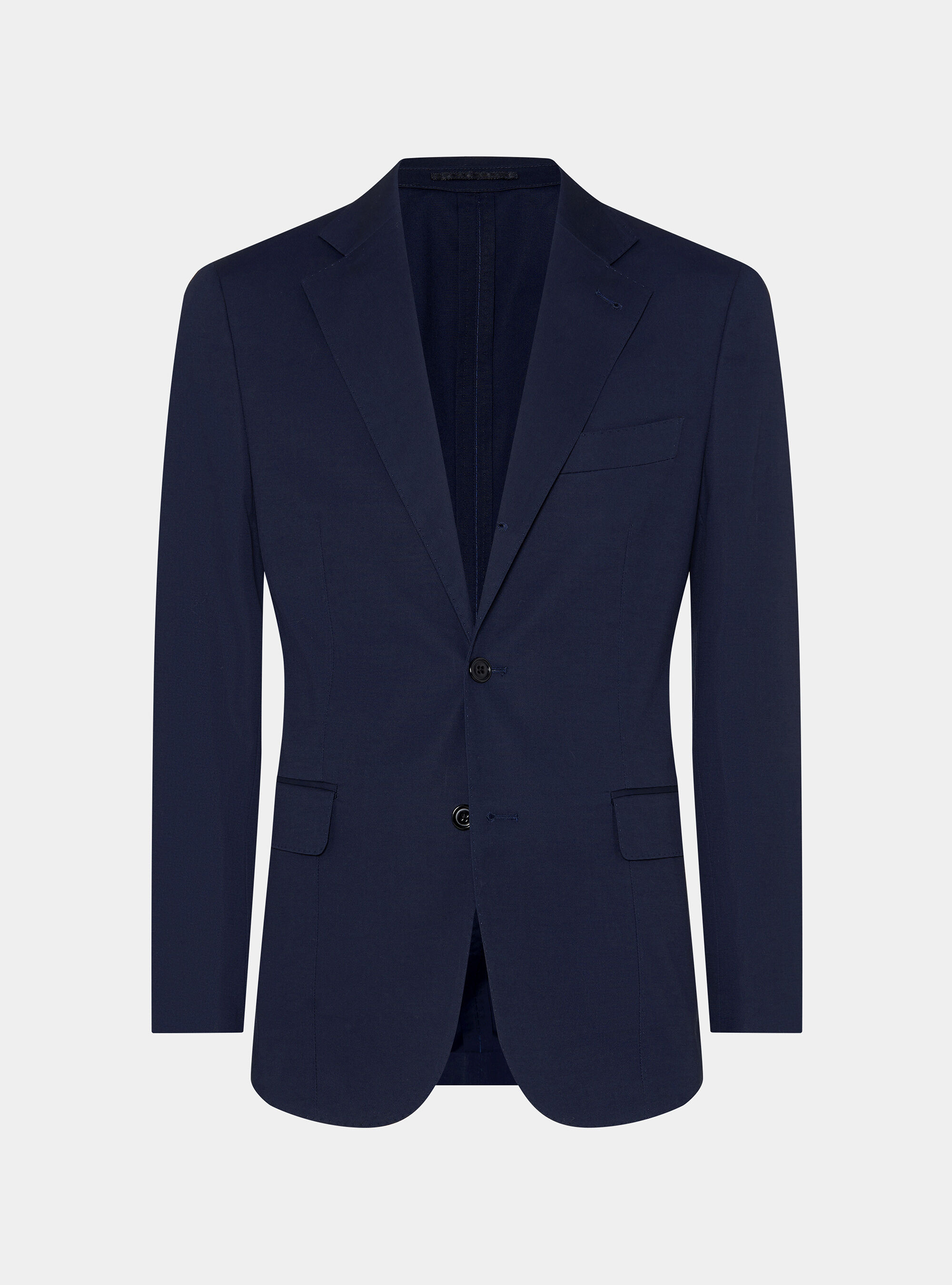 Giacca abito in cotone, BLU NAVY