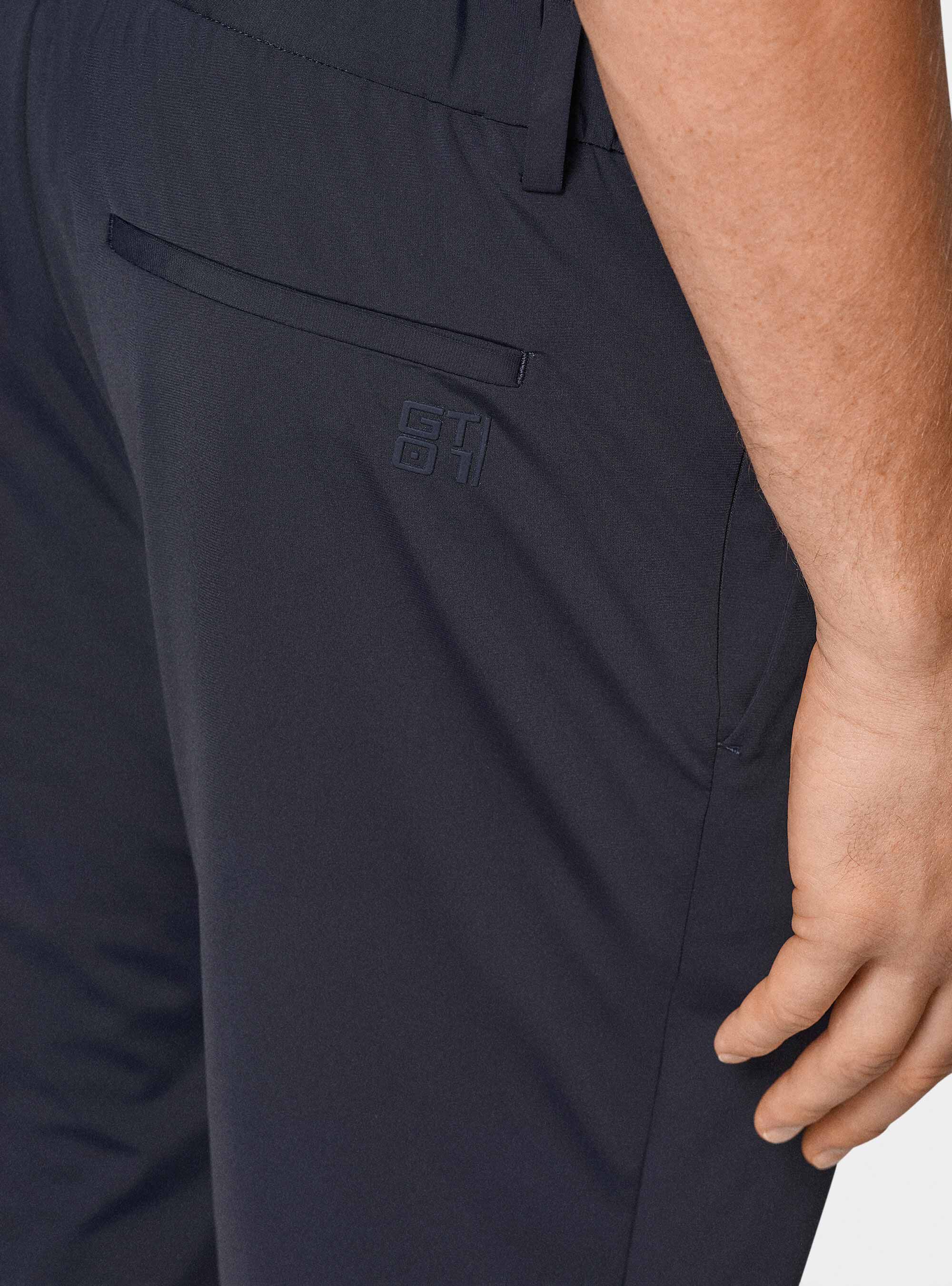 Pantal&oacute;n GT01 de punto el&aacute;stico, AZUL MARINO