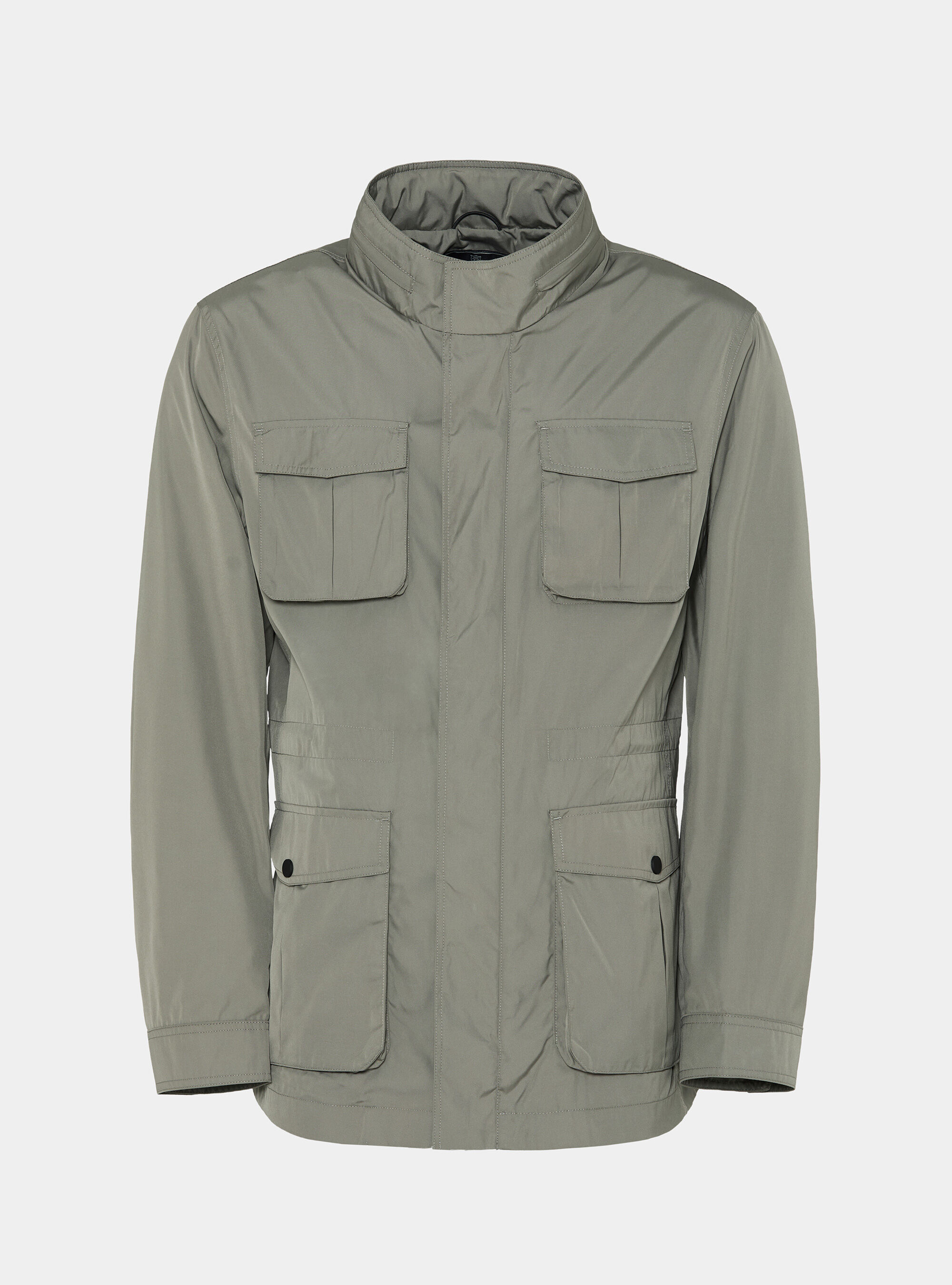 Field jacket en tissu technique, SALVIA 0602C