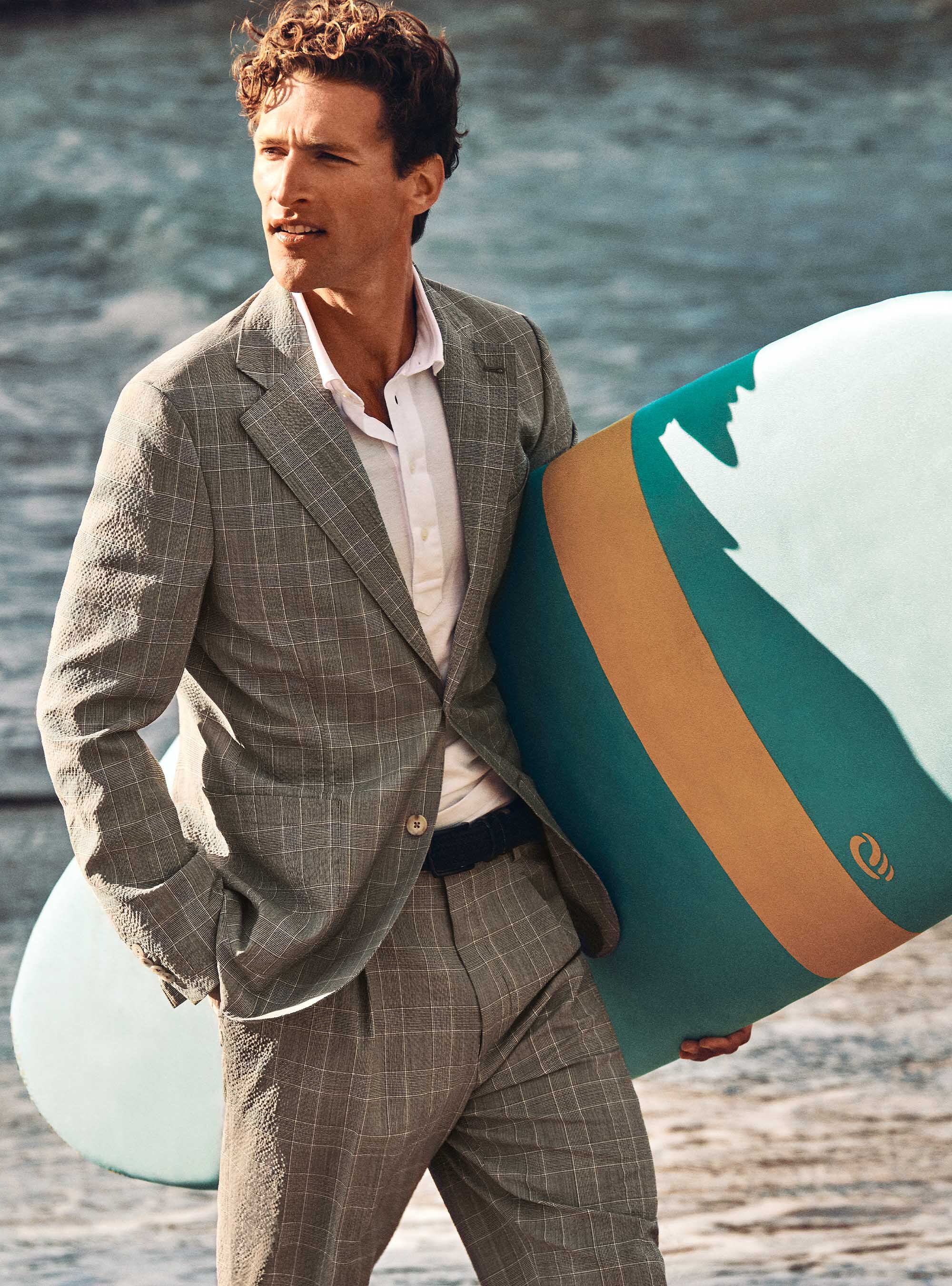 Zignone seersucker wool suit