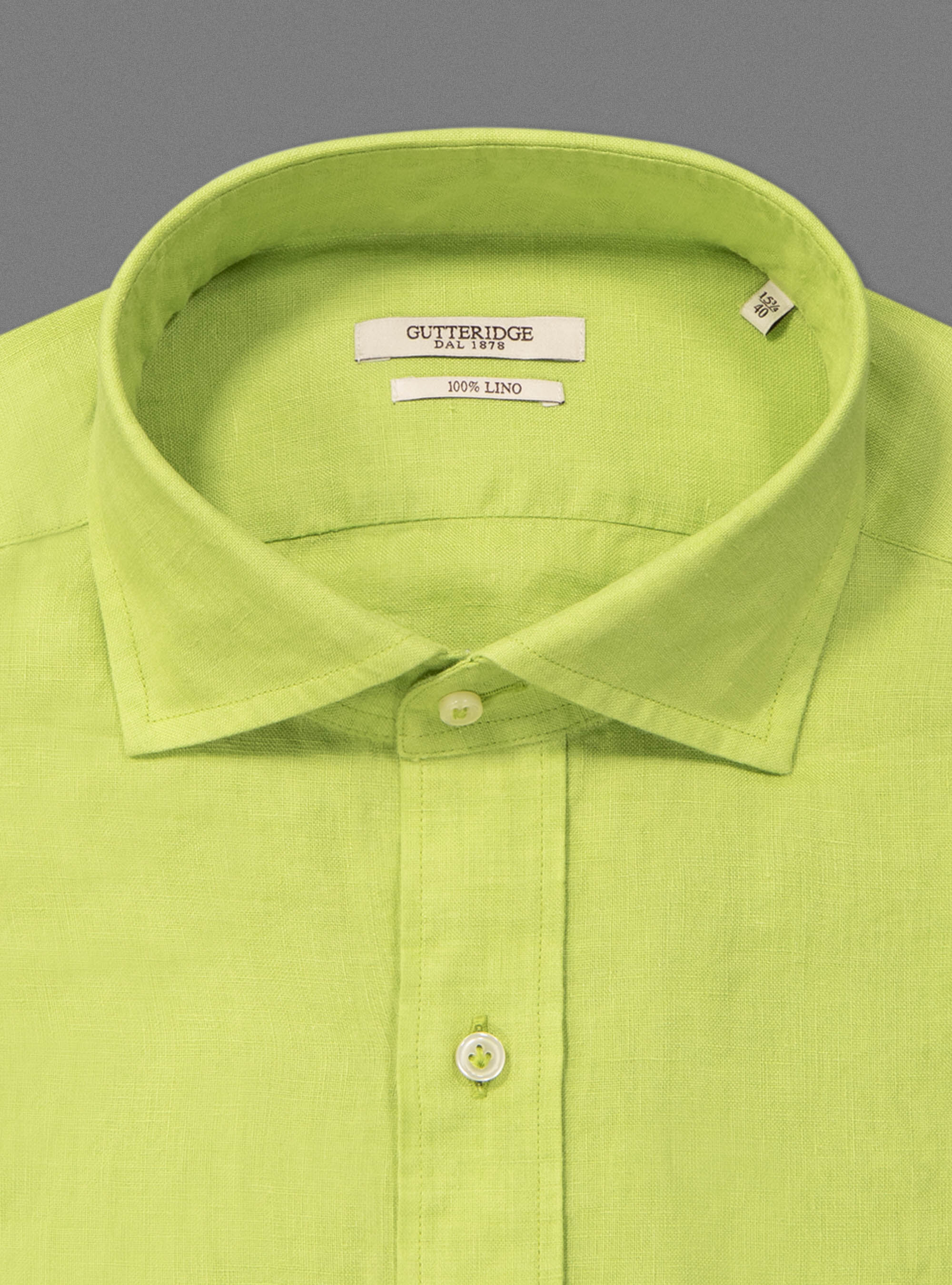 Linen shirt, GREEN