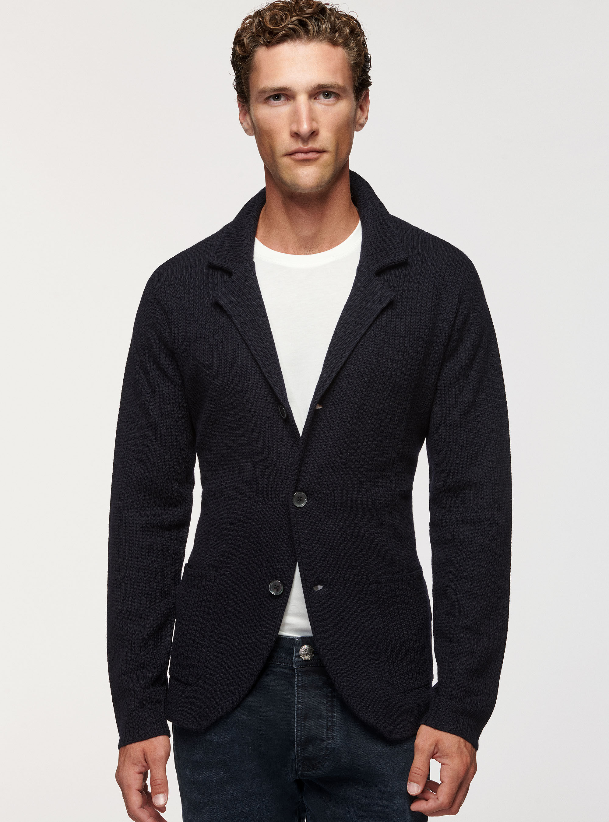 Pure merino wool cardigan