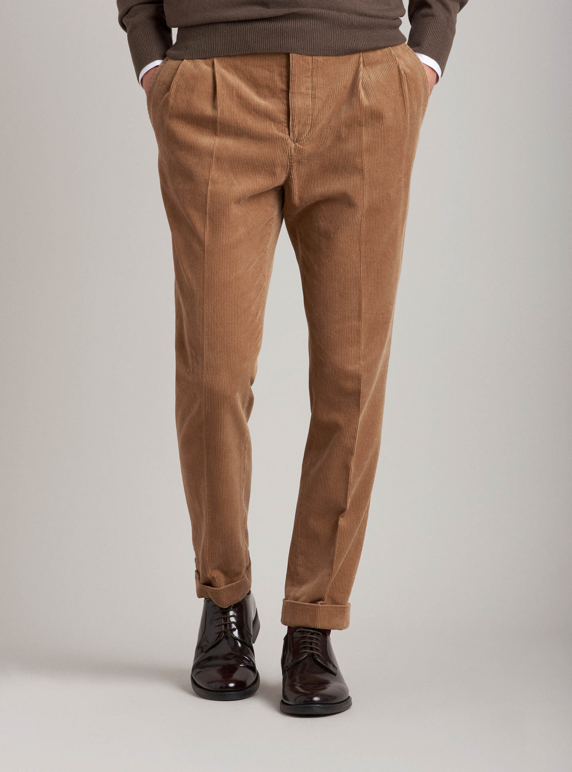 Cotton velvet pants clearance