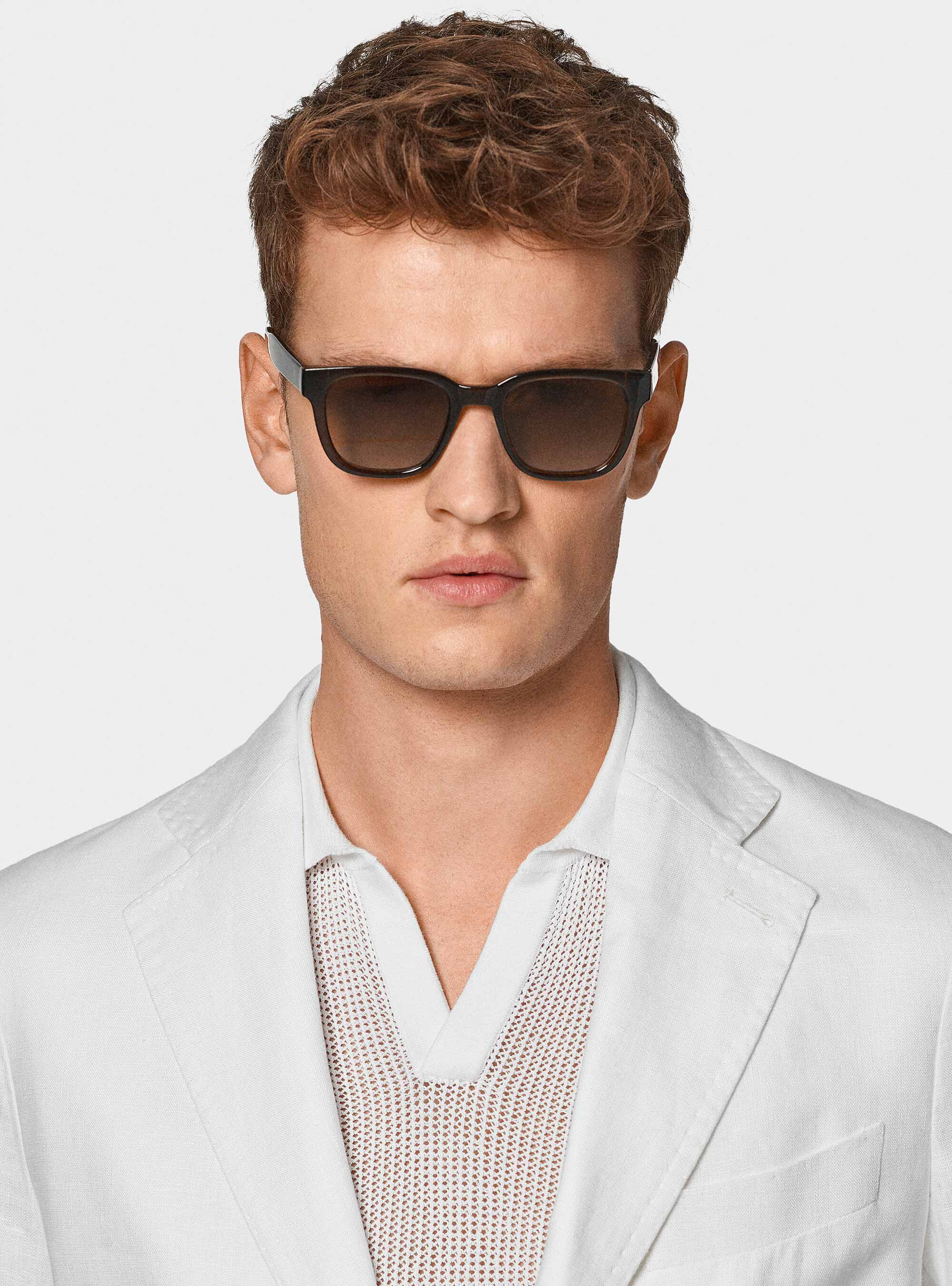 Giacca abito in puro lino, BIANCO