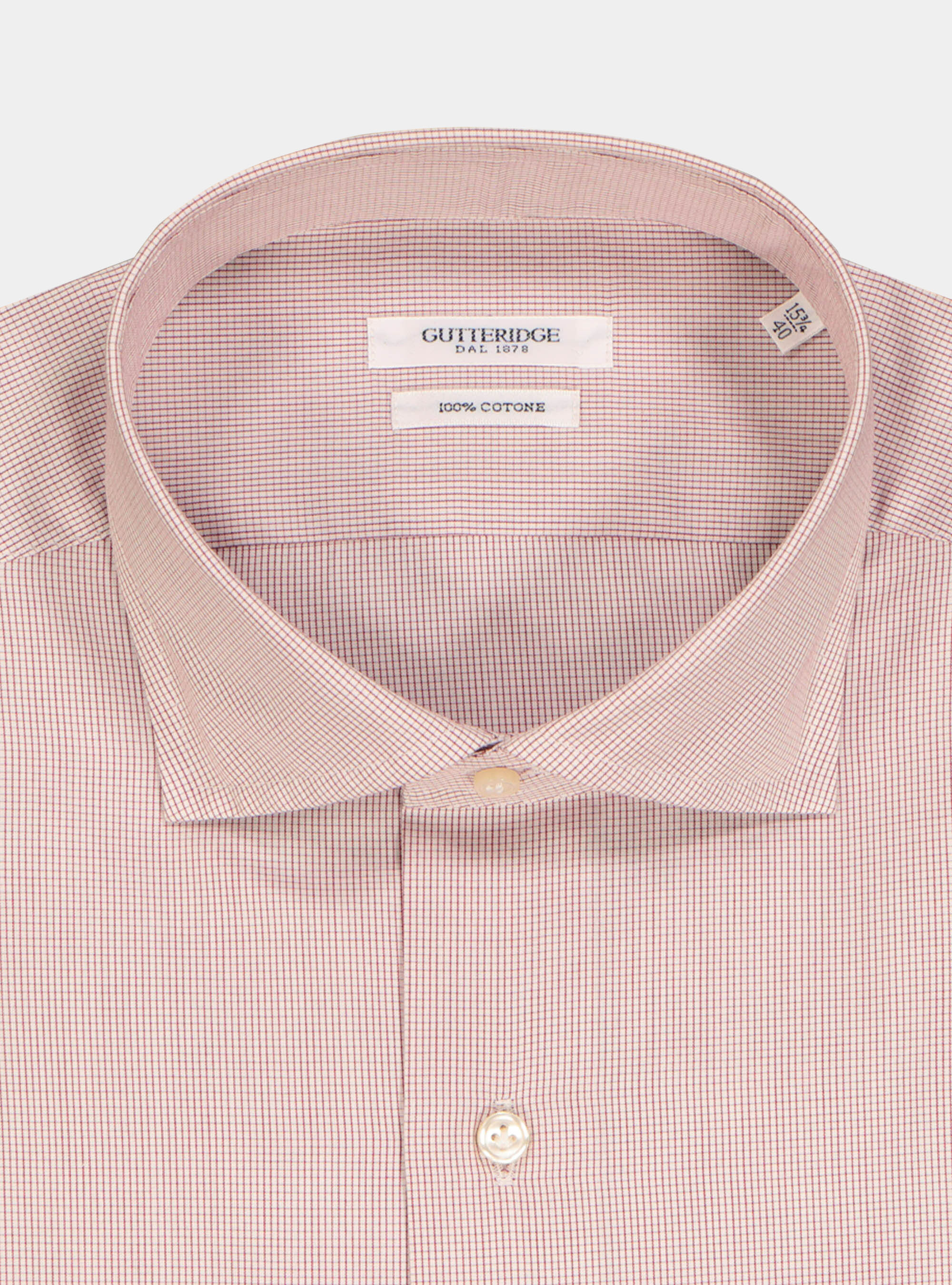 Mini checked shirt, RED