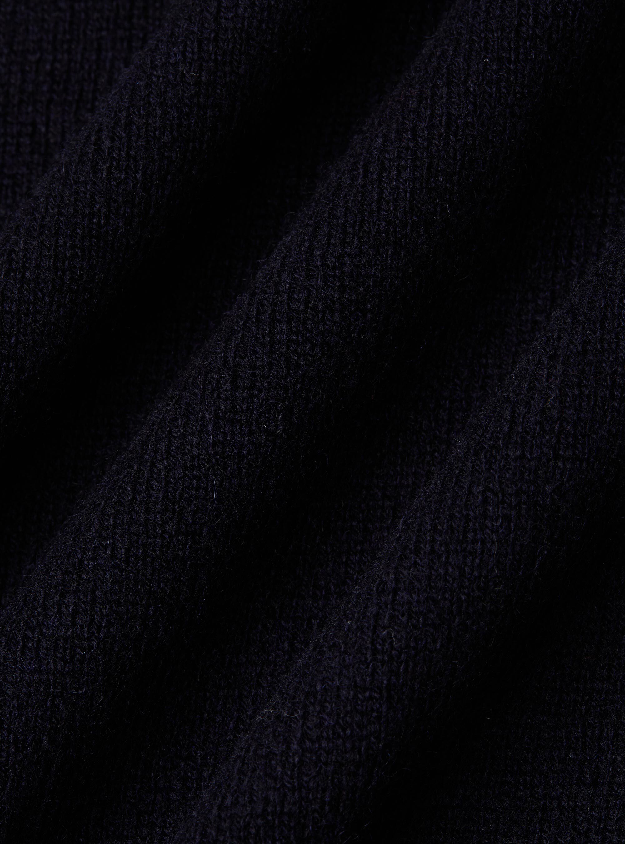 Polo in maglia in lana cashmere m/l, BLU NAVY