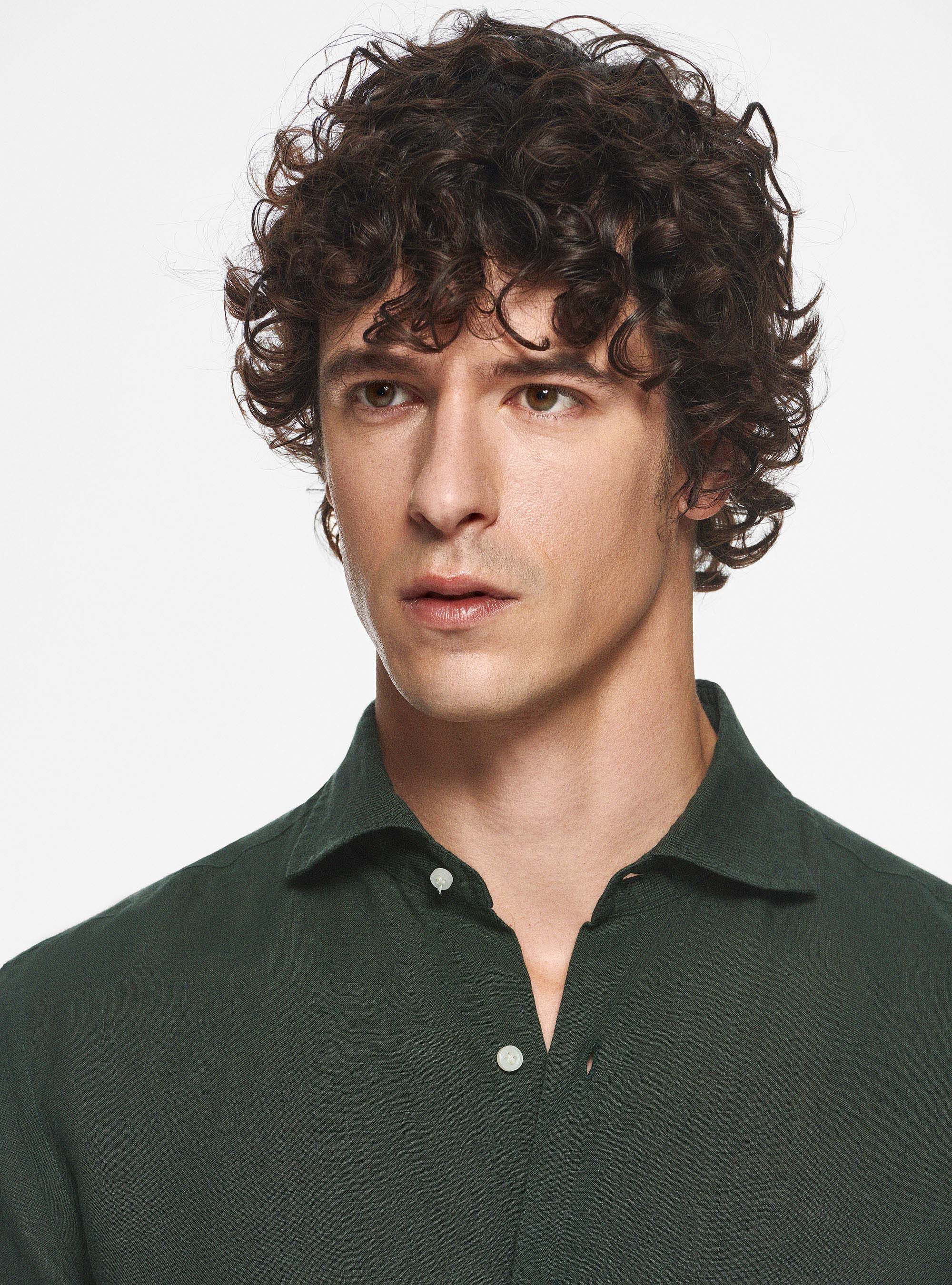Camicia in puro lino