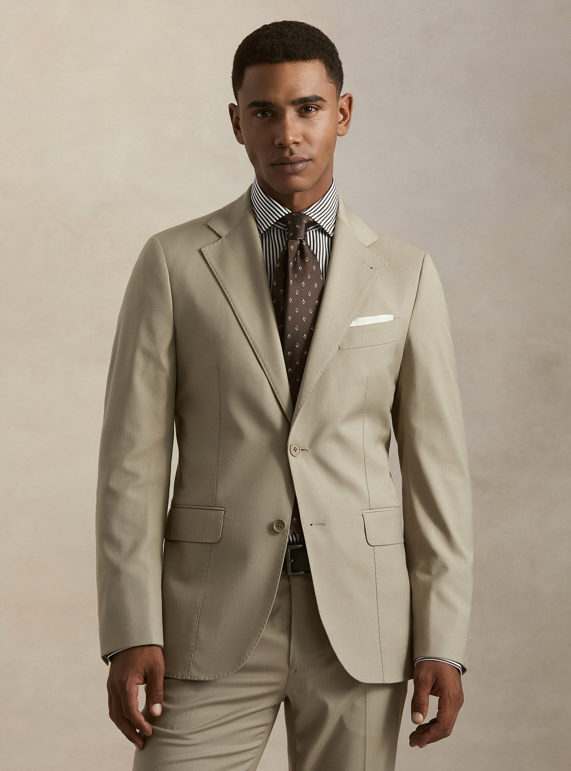 Slim fit classic suit blazer