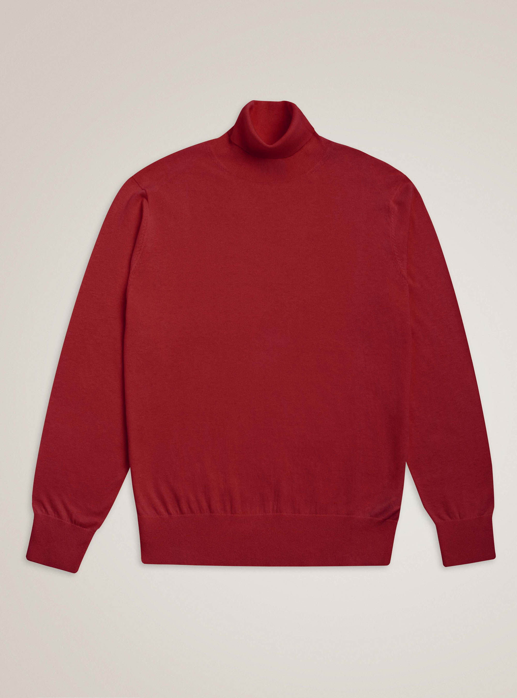 Red silk sweater discount