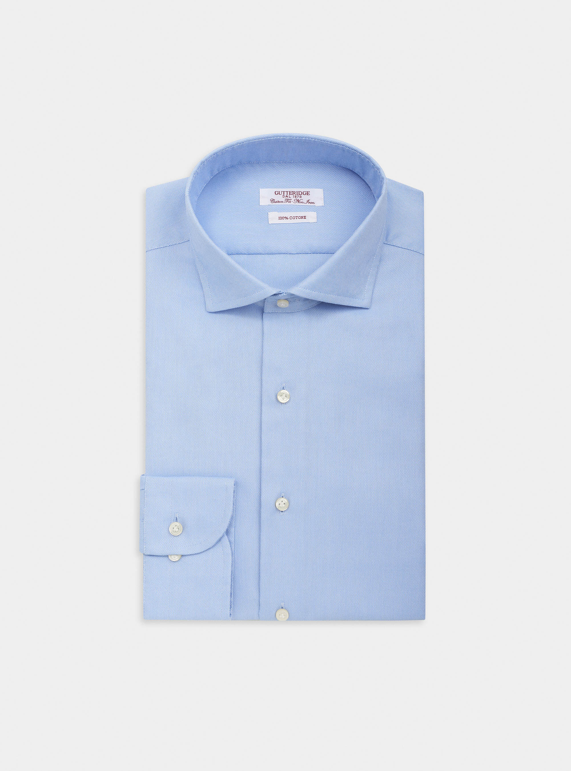 Custom non-iron oxford cotton shirt