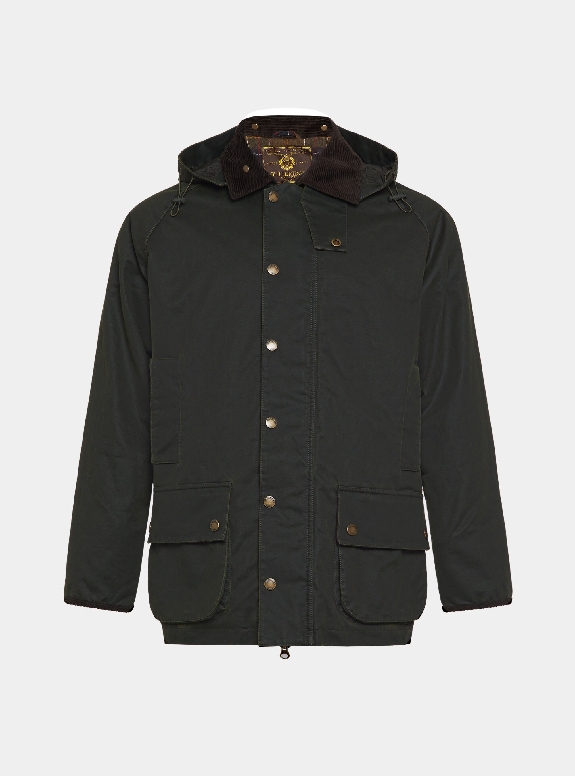 【たむ】ulterior WAXED WEATHER BAL COLLAR ULTERIOR(ｱﾙﾃﾘｱ) / WAXED WEATHER BAL COLLAR FIELD COAT(2 colors)
