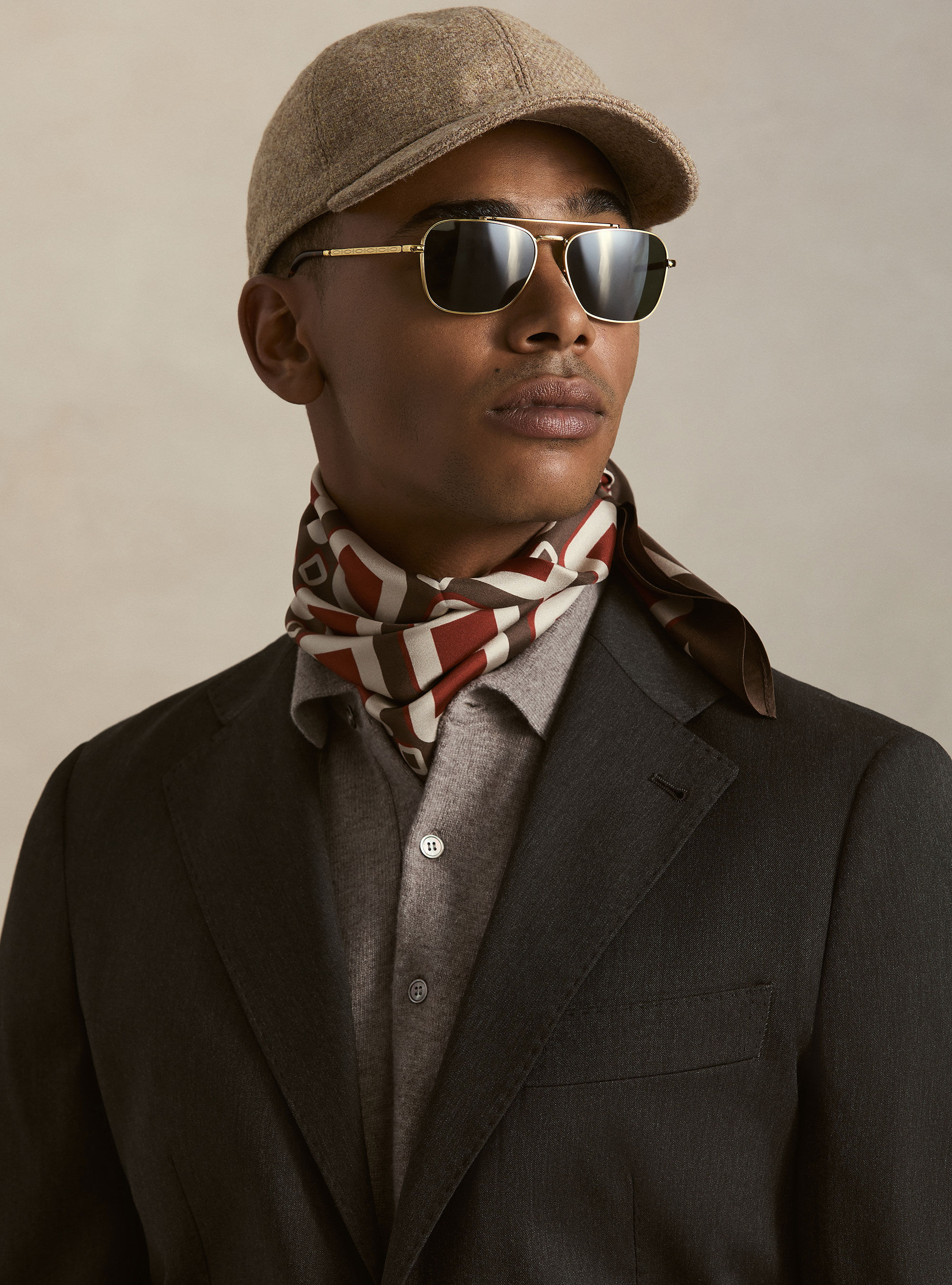 Slim fit classic suit blazer, ASPHALT GREY