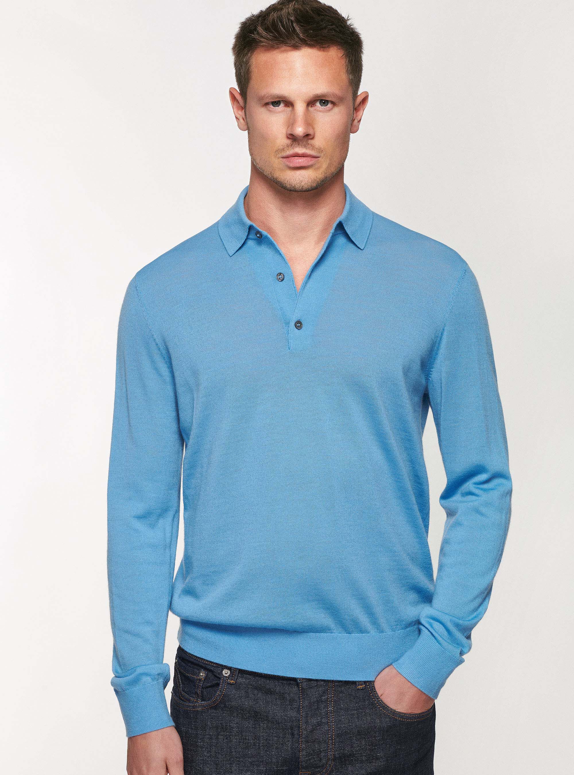 Polo uomo clearance lana