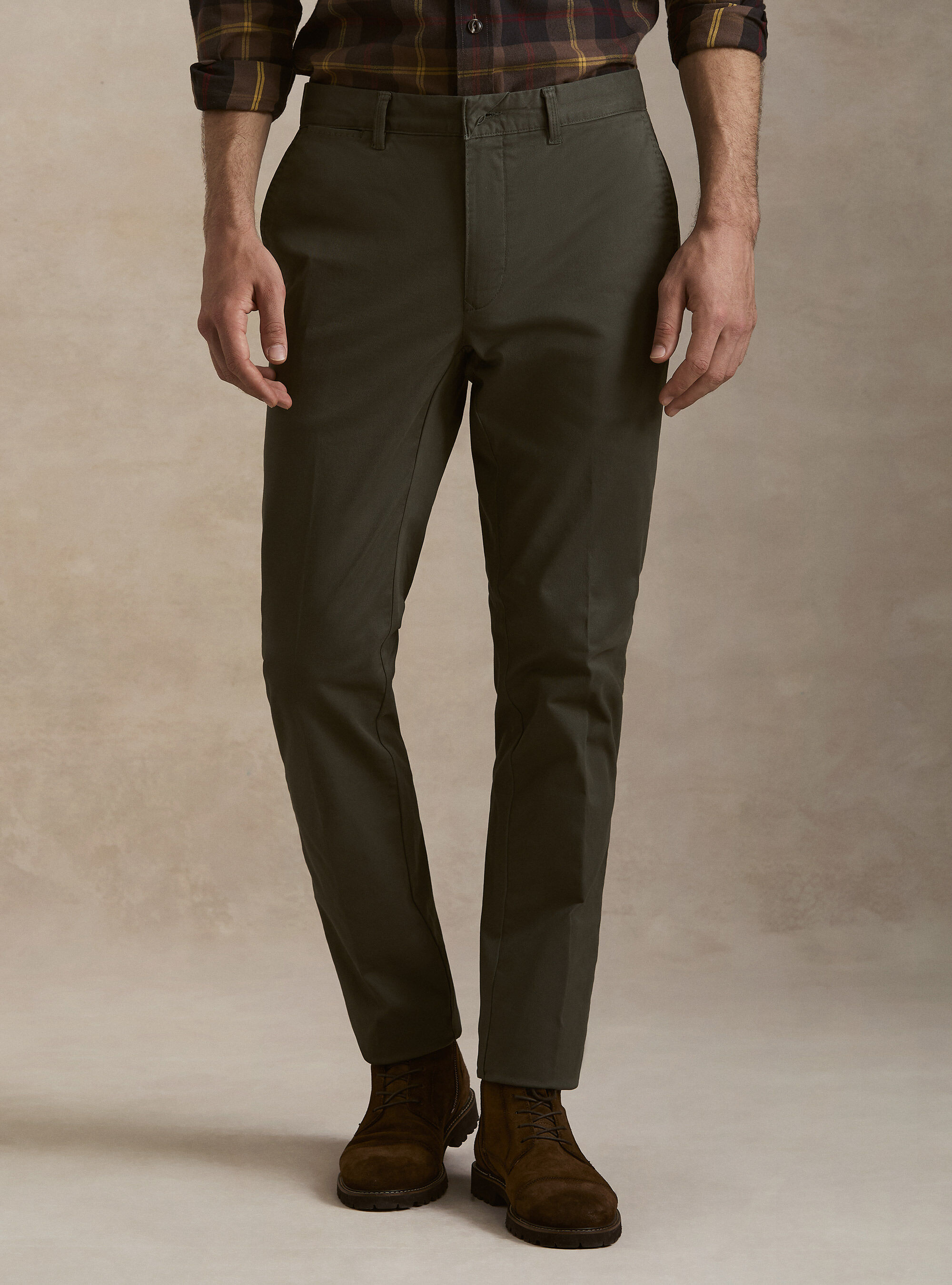 Slack slim fit in twill stretch