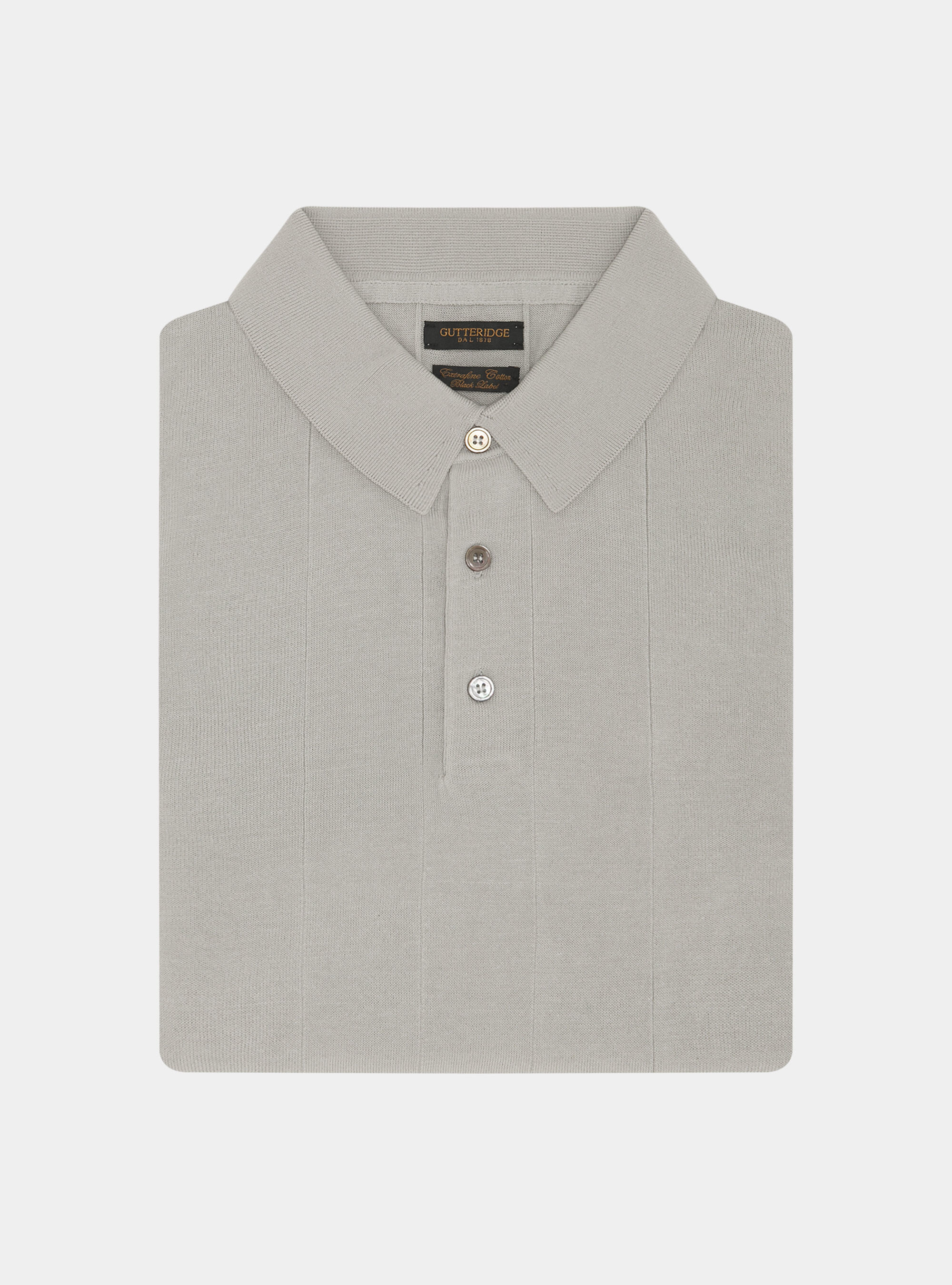 Polo in maglia manica lunga