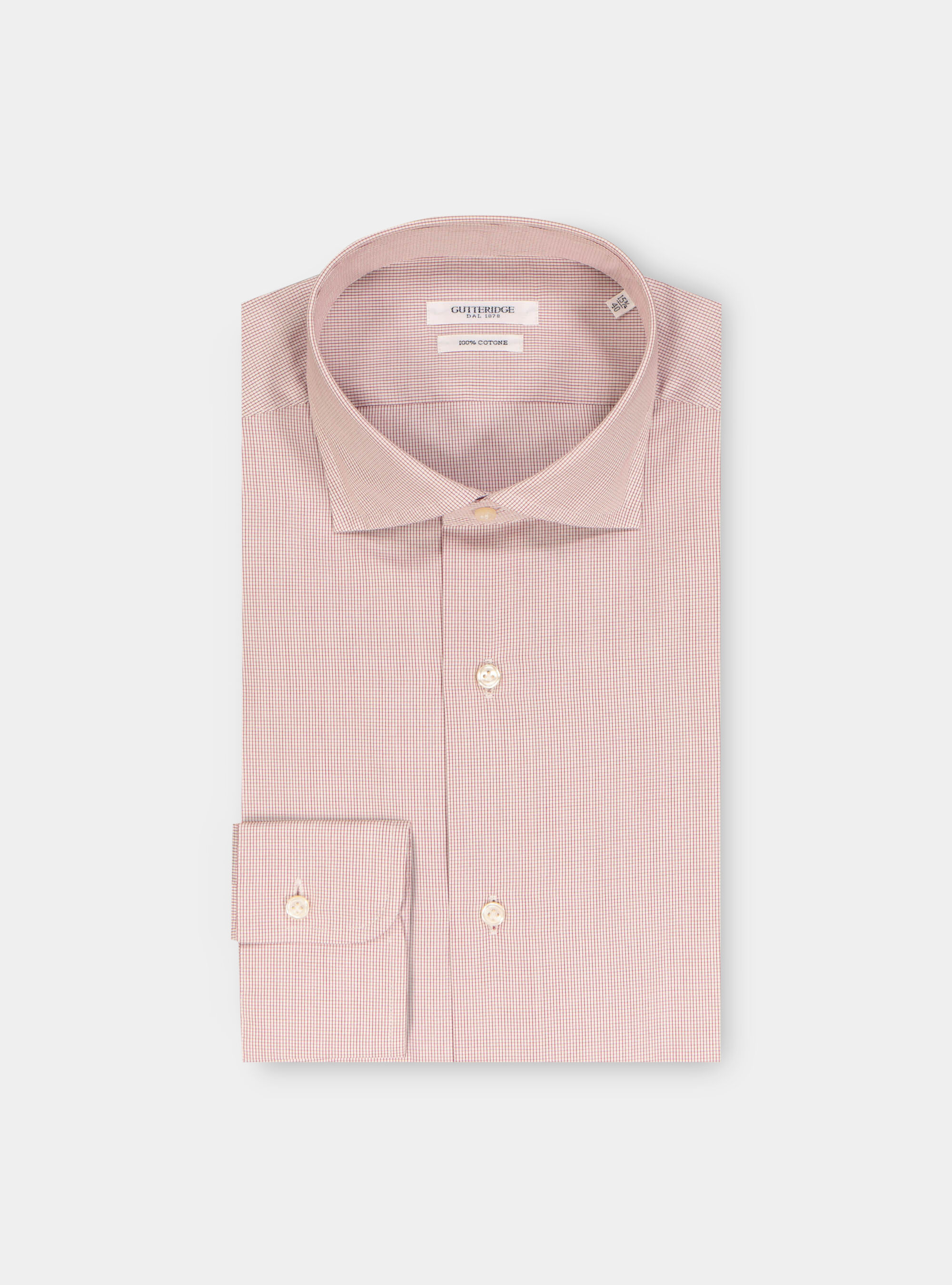 Mini checked shirt, RED