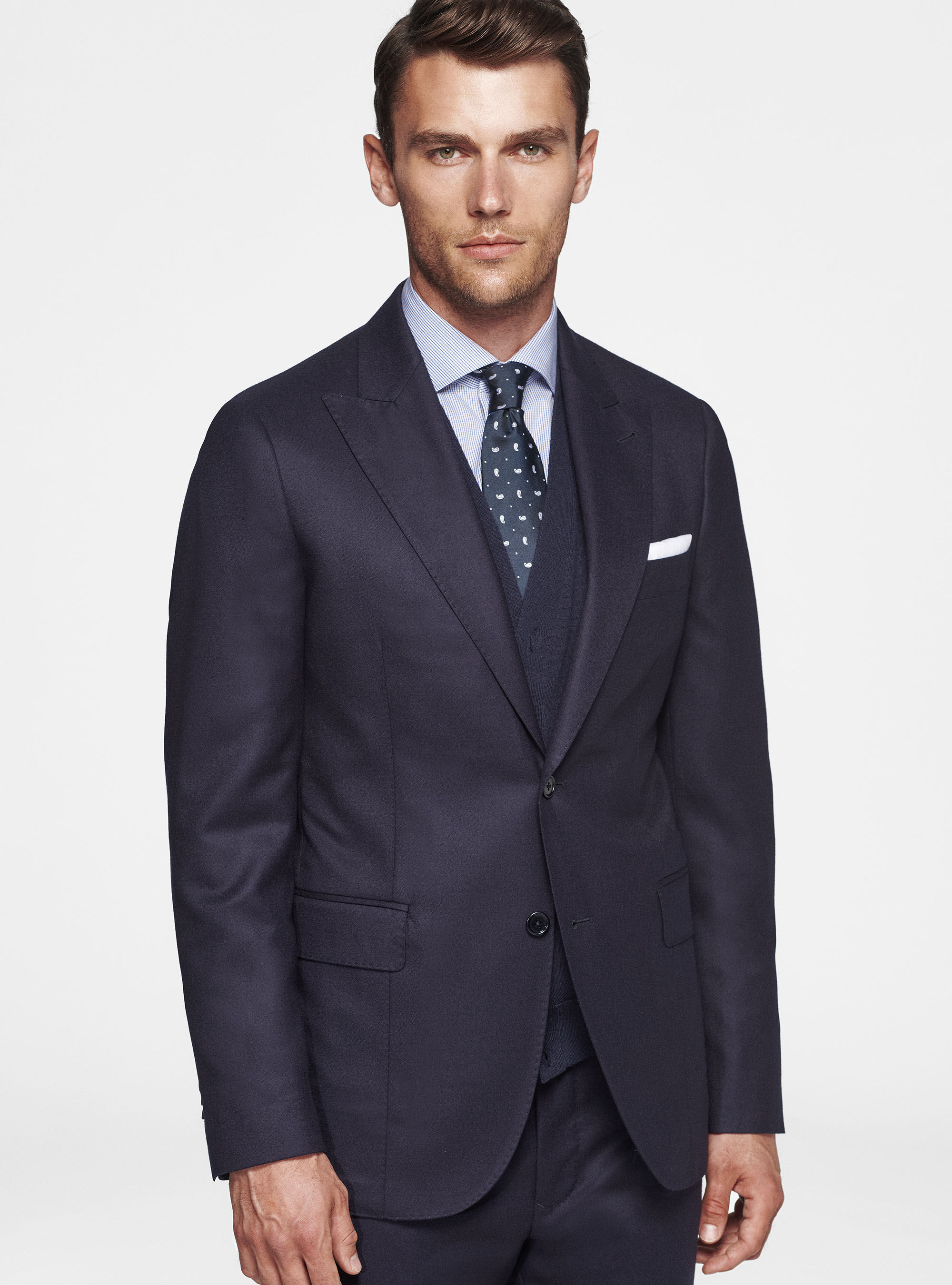 Veste en flanelle a la poitrine Gutteridge Homme