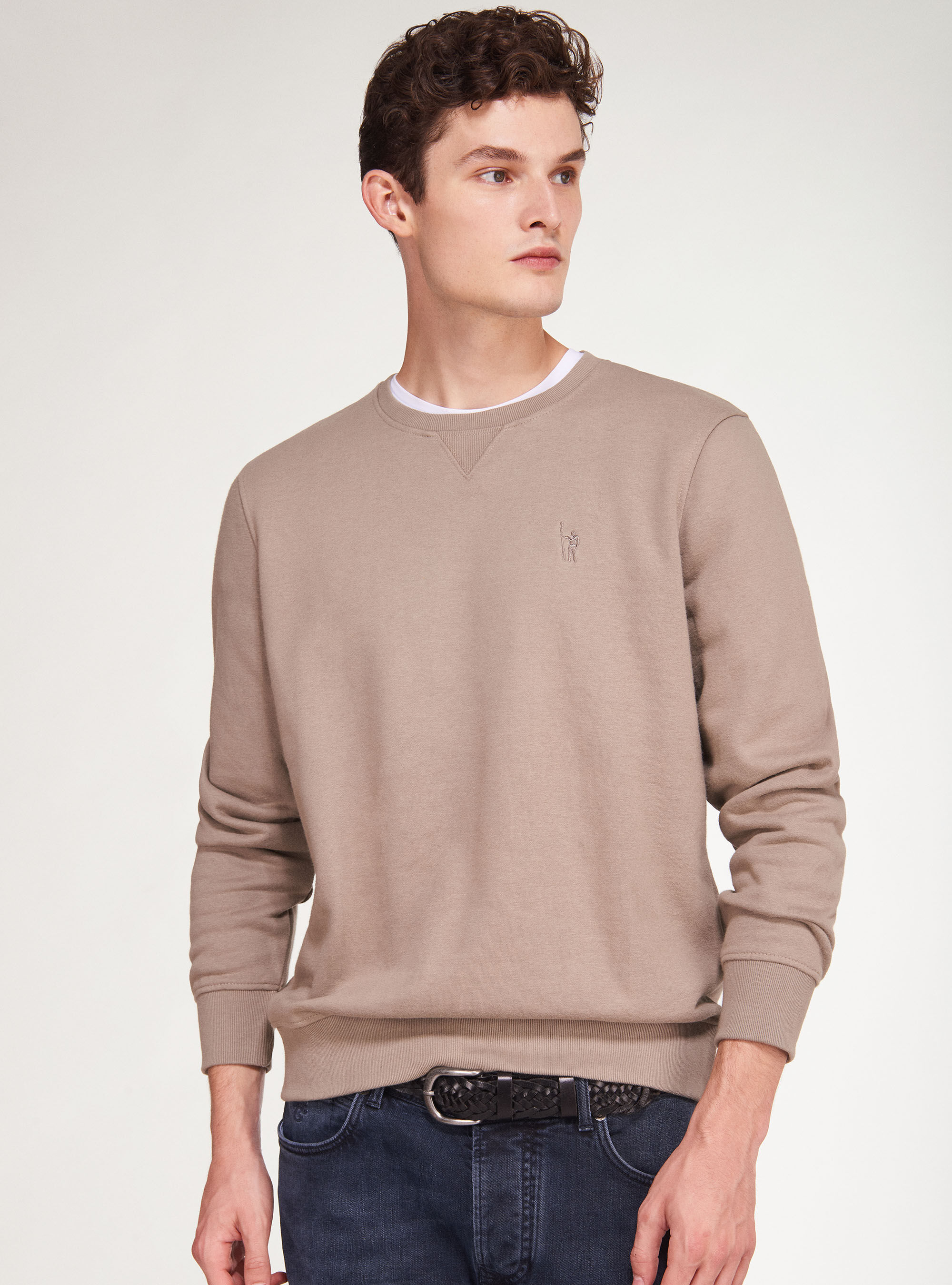 Round neck sweatshirt GutteridgeUS Men s catalog gutteridge
