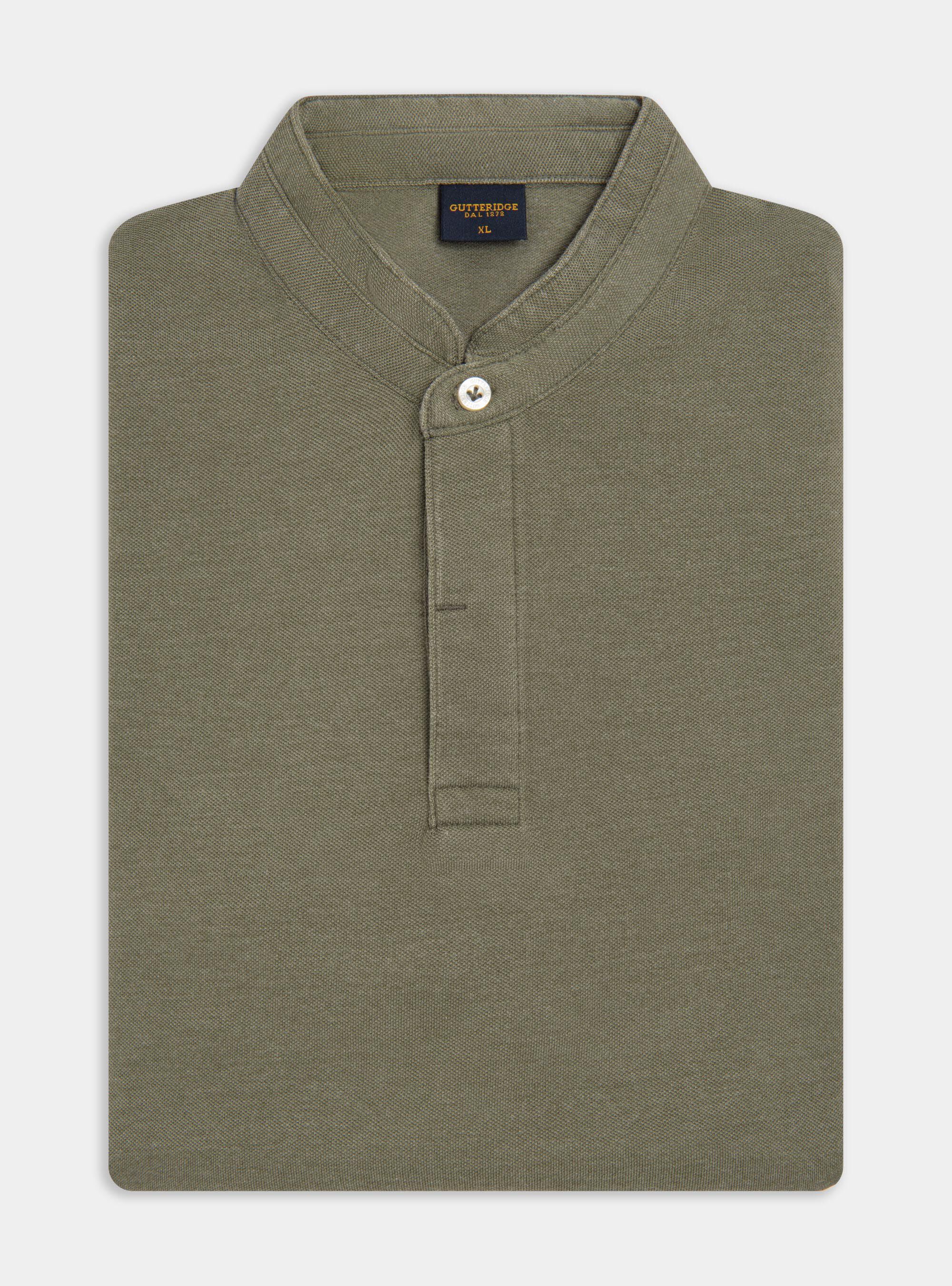 Korean pique polo shirt
