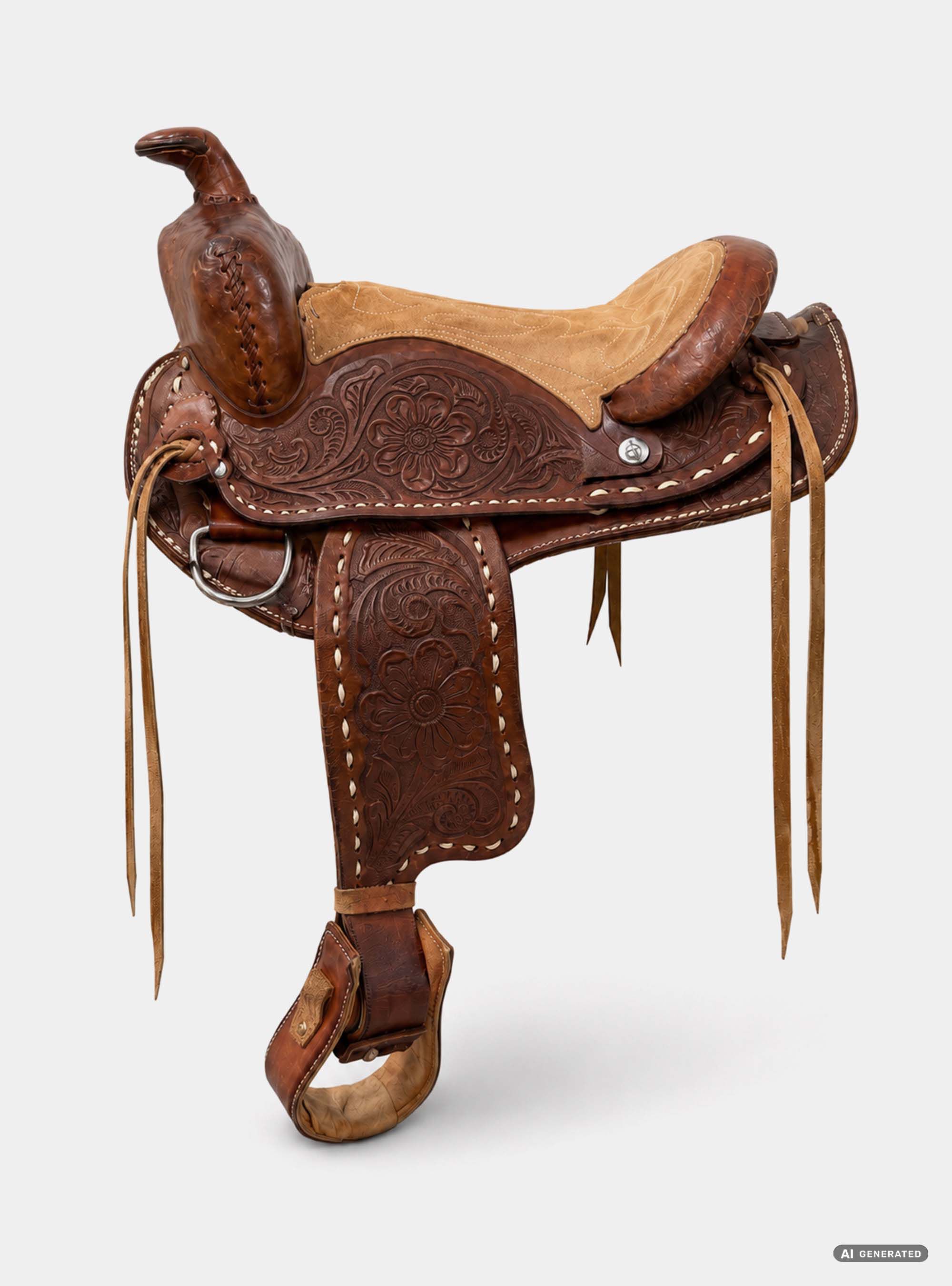 Sella vintage americana per pony