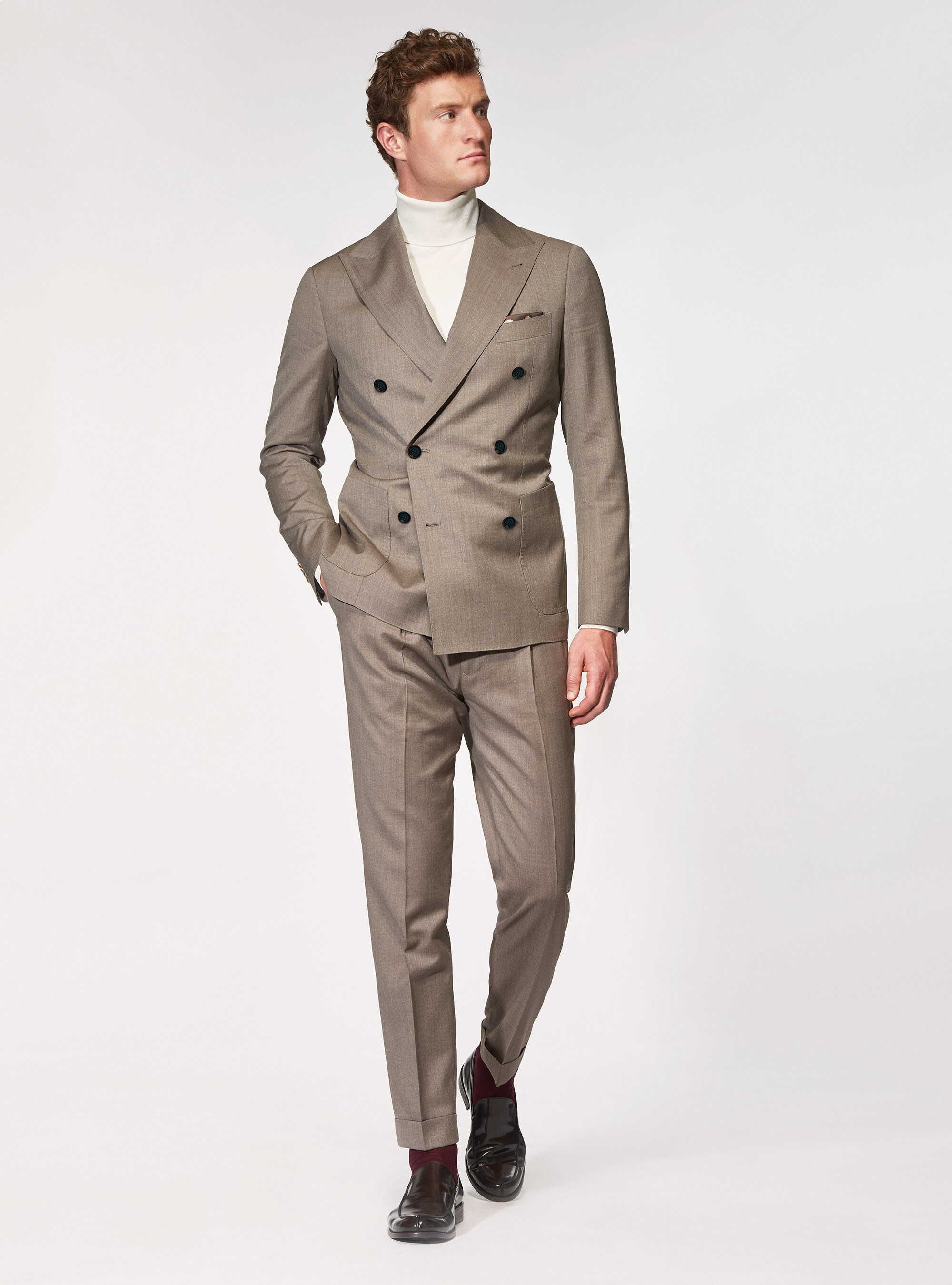 Mens wool double breasted new arrivals blazer