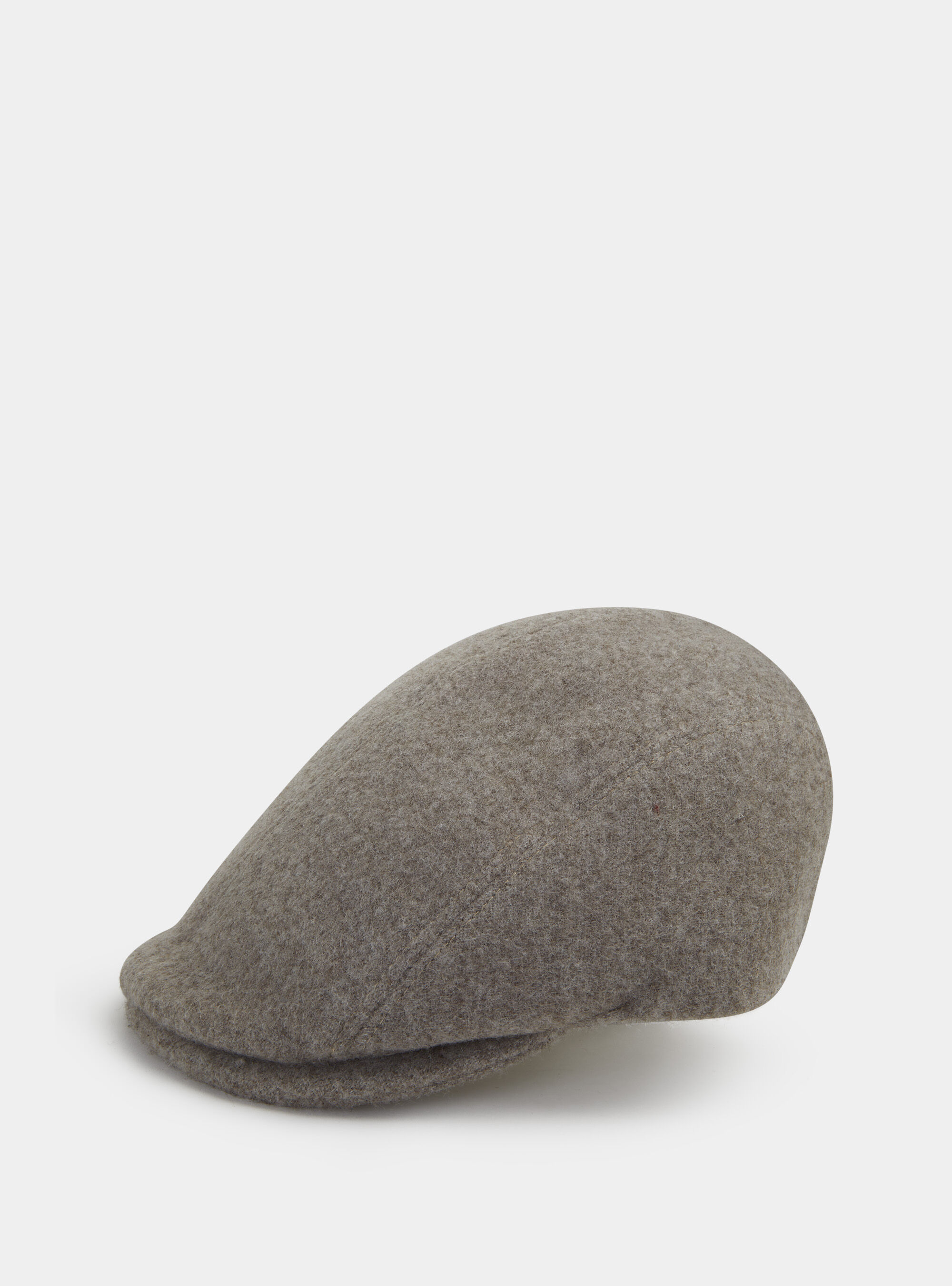 Pure virgin wool and cashmere hat, SAND