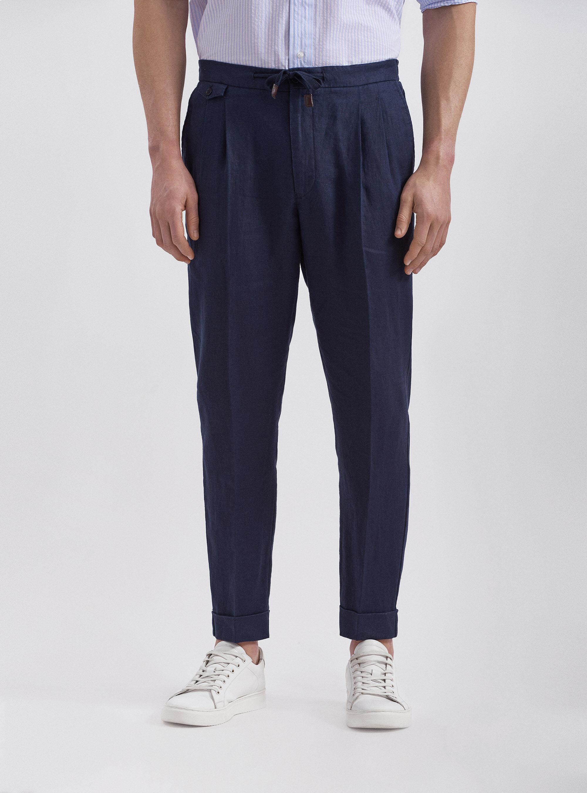 Pantaloni in lino con coulisse | Gutteridge | La Boutique dell'Estate Uomo